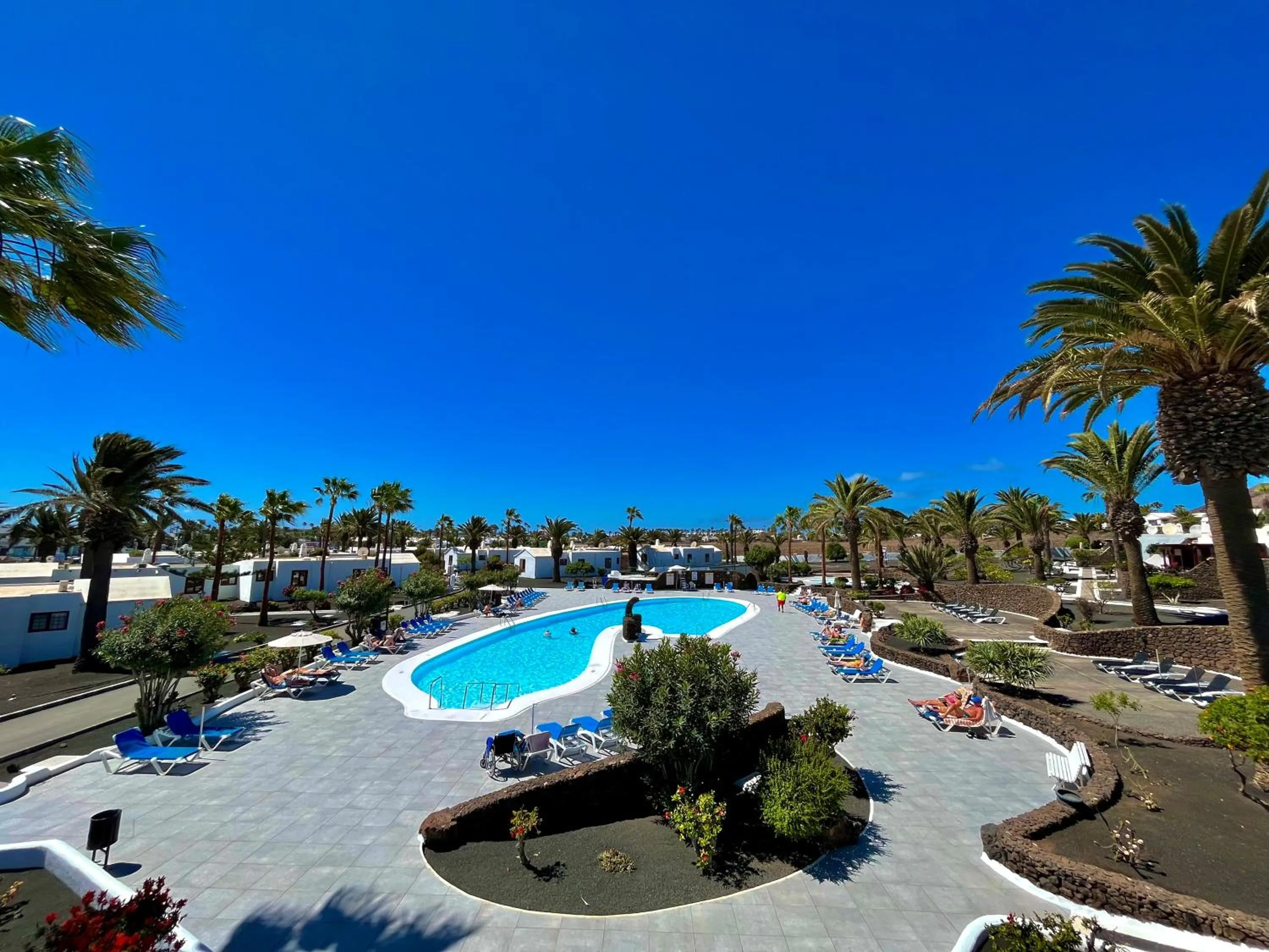 Pool view in Casas del Sol