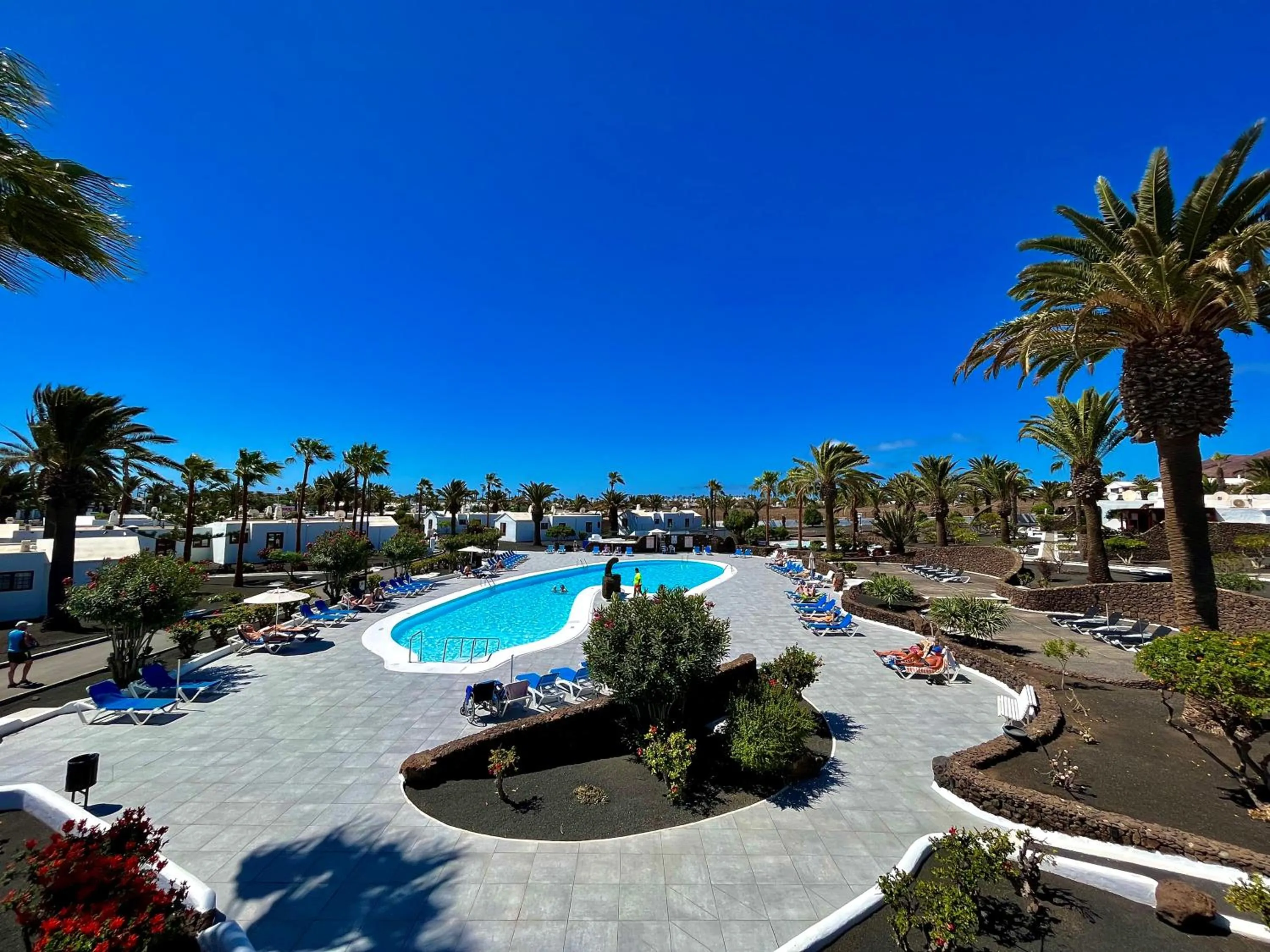 Pool view in Casas del Sol