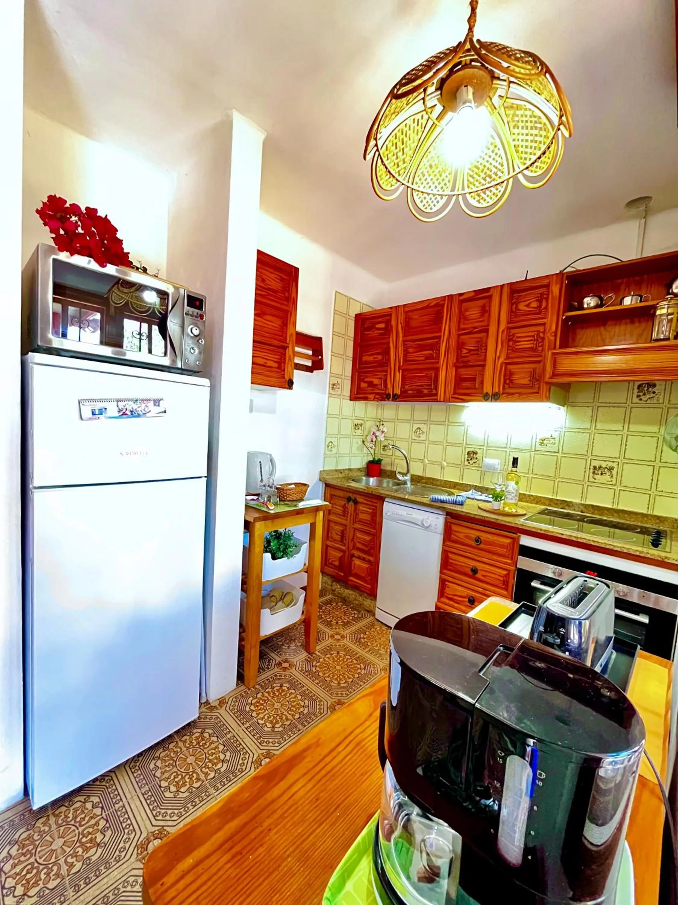 Kitchen or kitchenette in Casas del Sol