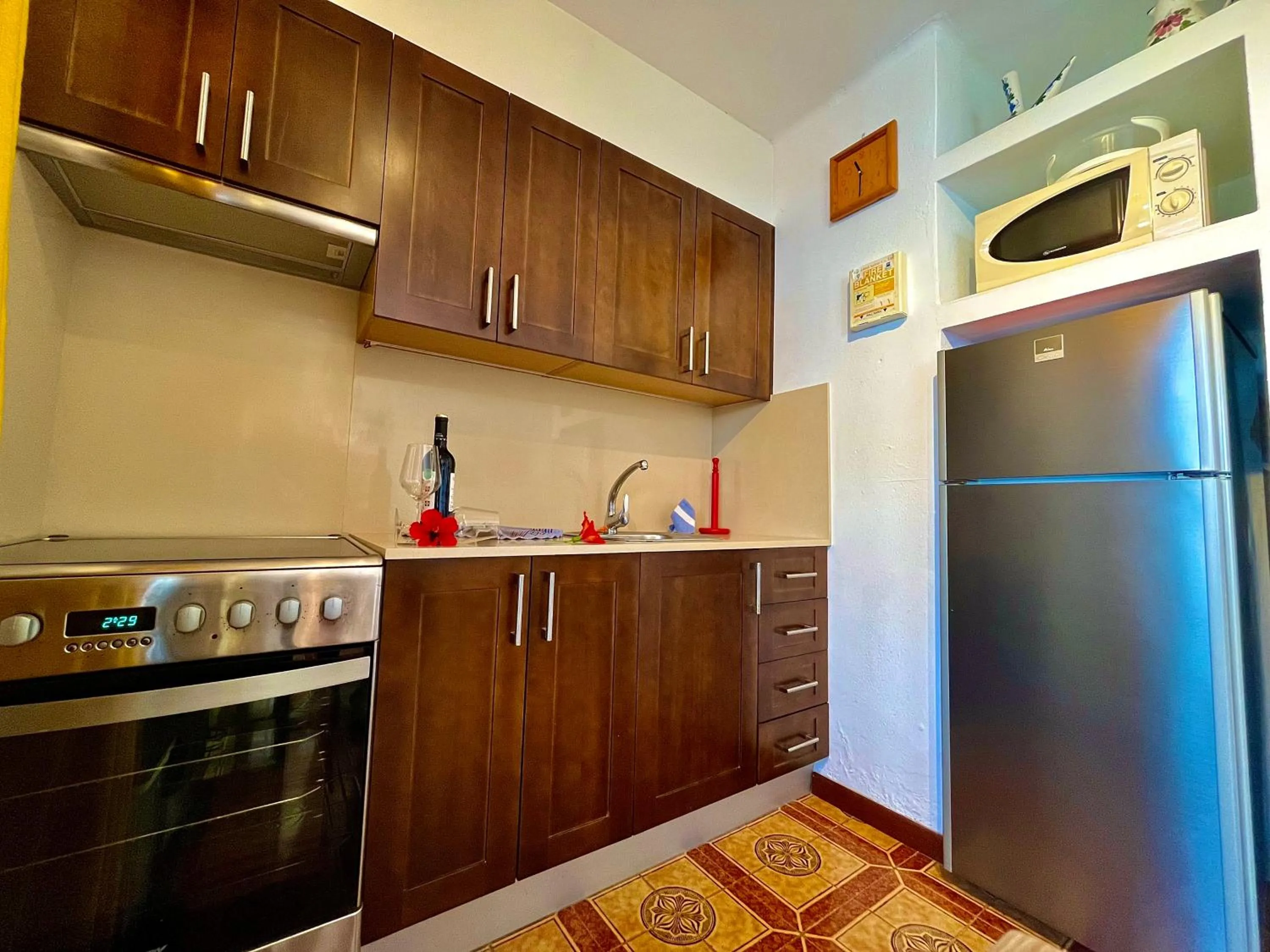 Kitchen or kitchenette in Casas del Sol
