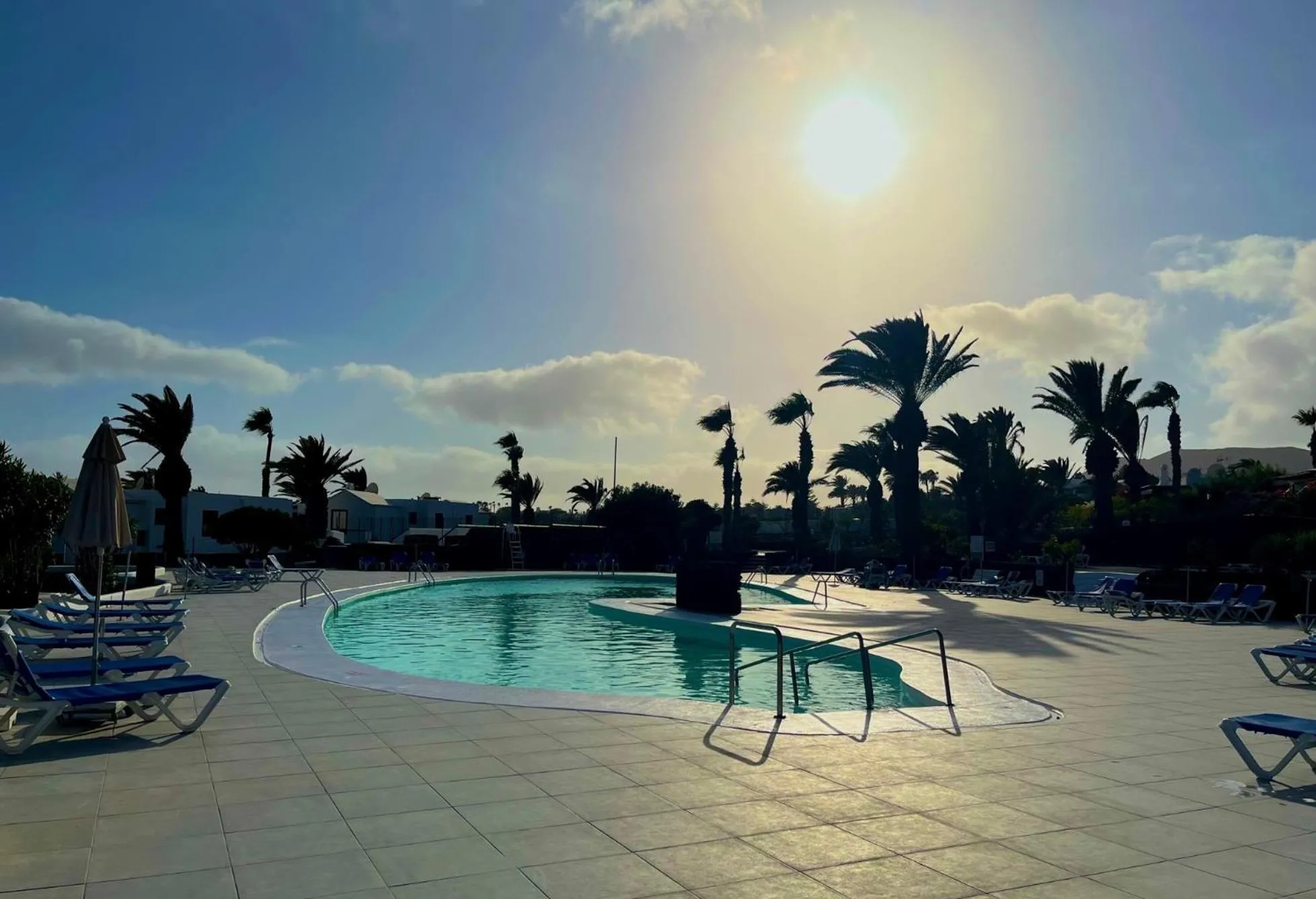 Pool view in Casas del Sol