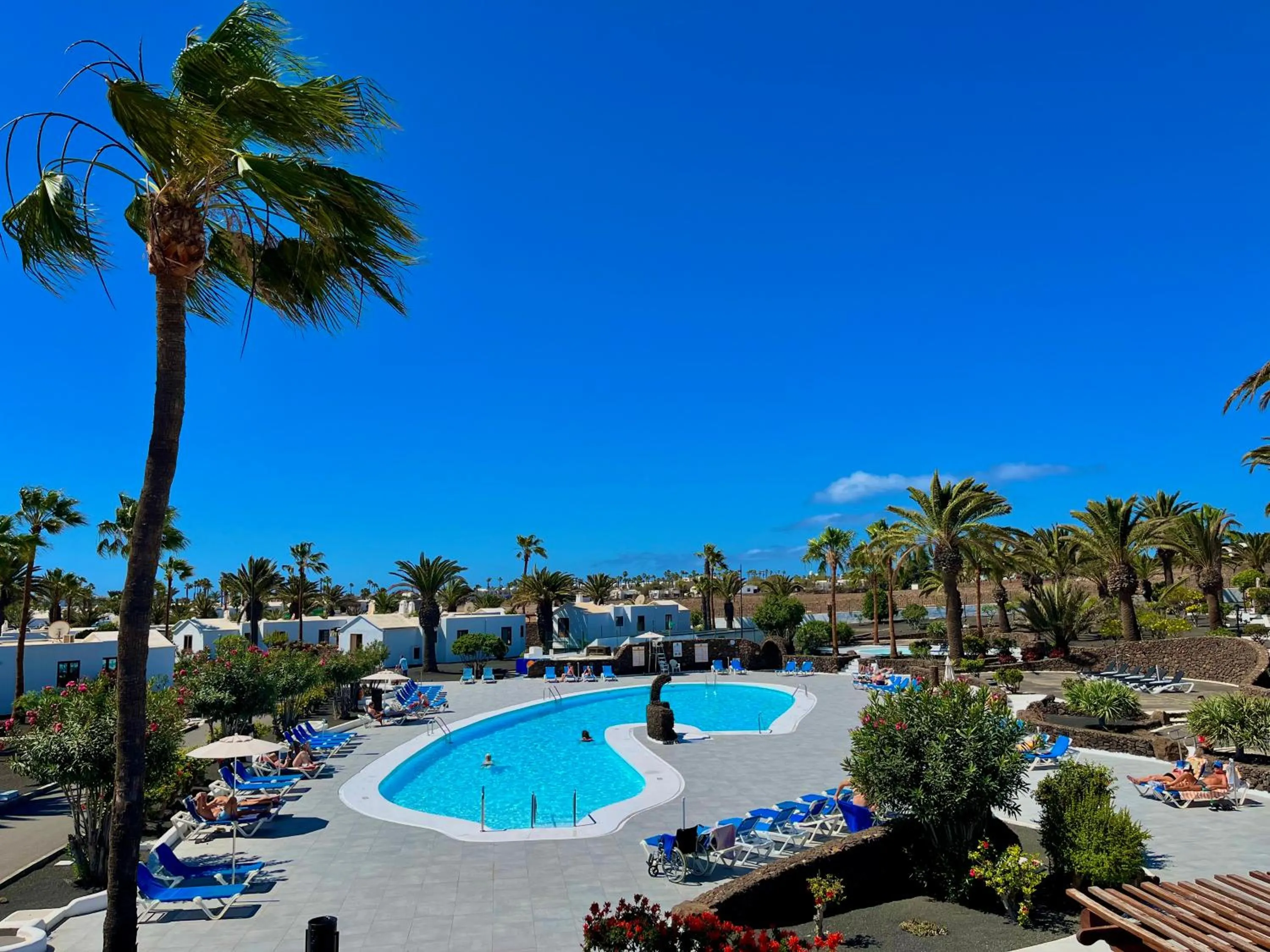 Pool view in Casas del Sol