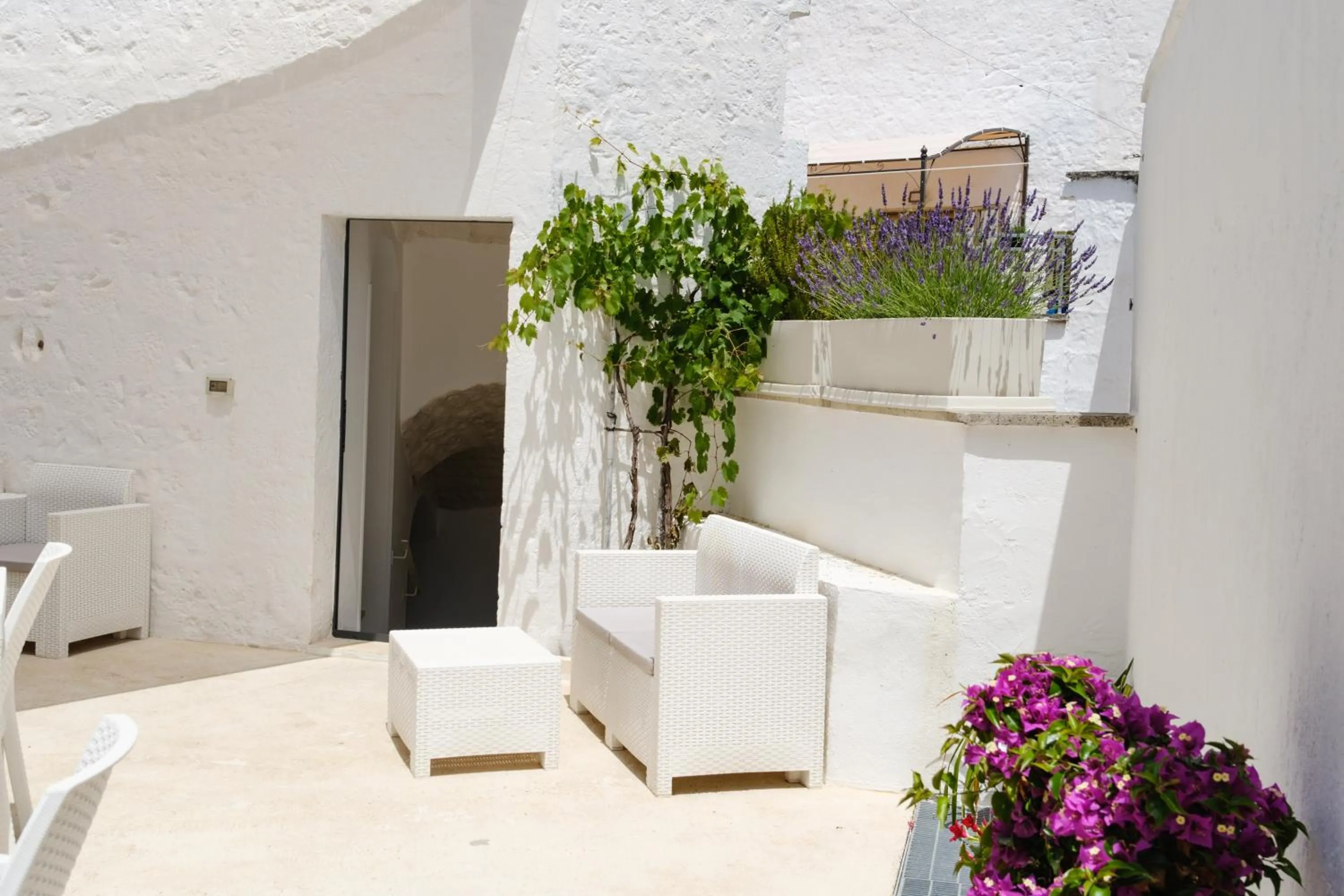 Patio in Welcome Ostuni b&b