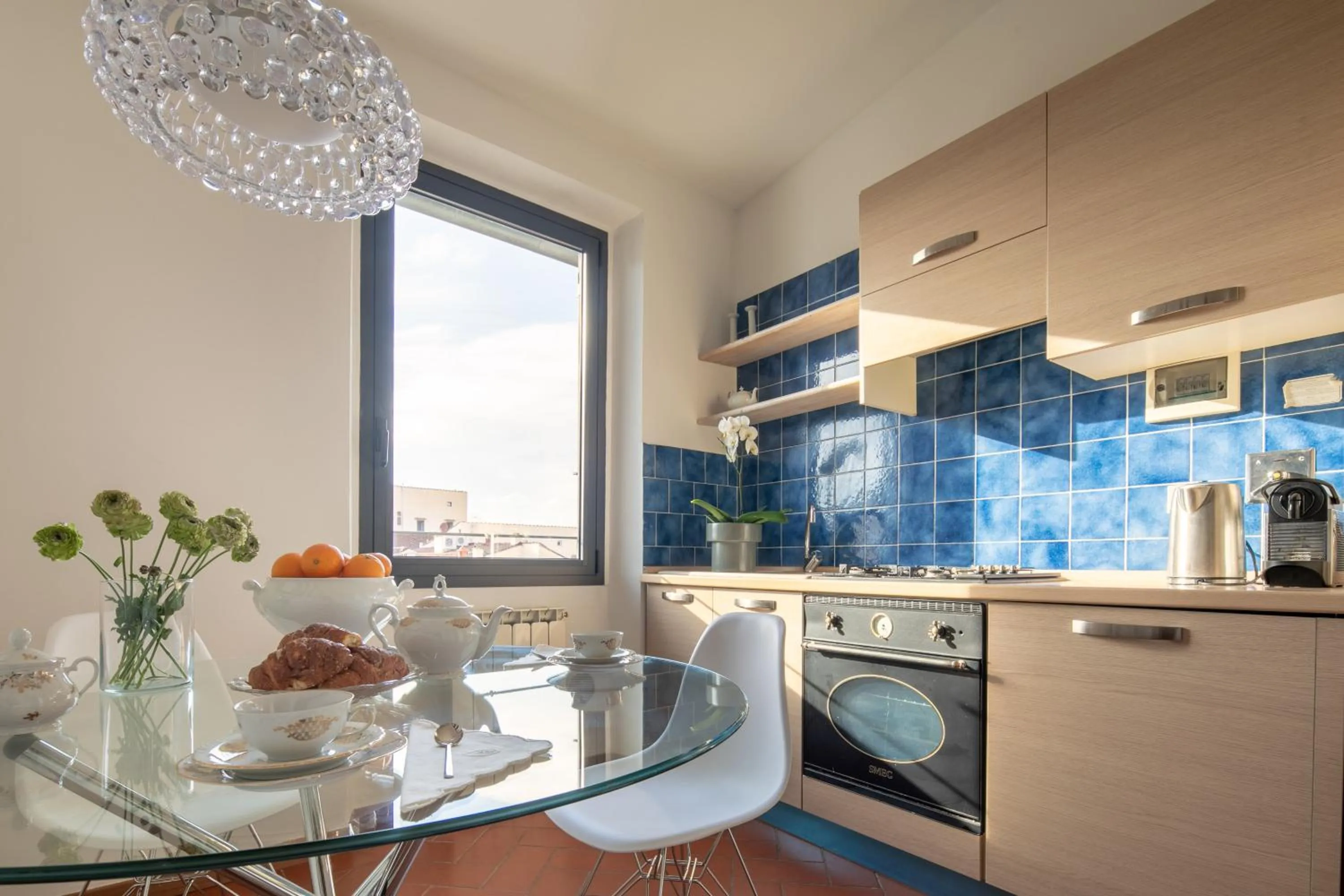 Kitchen or kitchenette in Pitti Luxury Terrace by Mmega