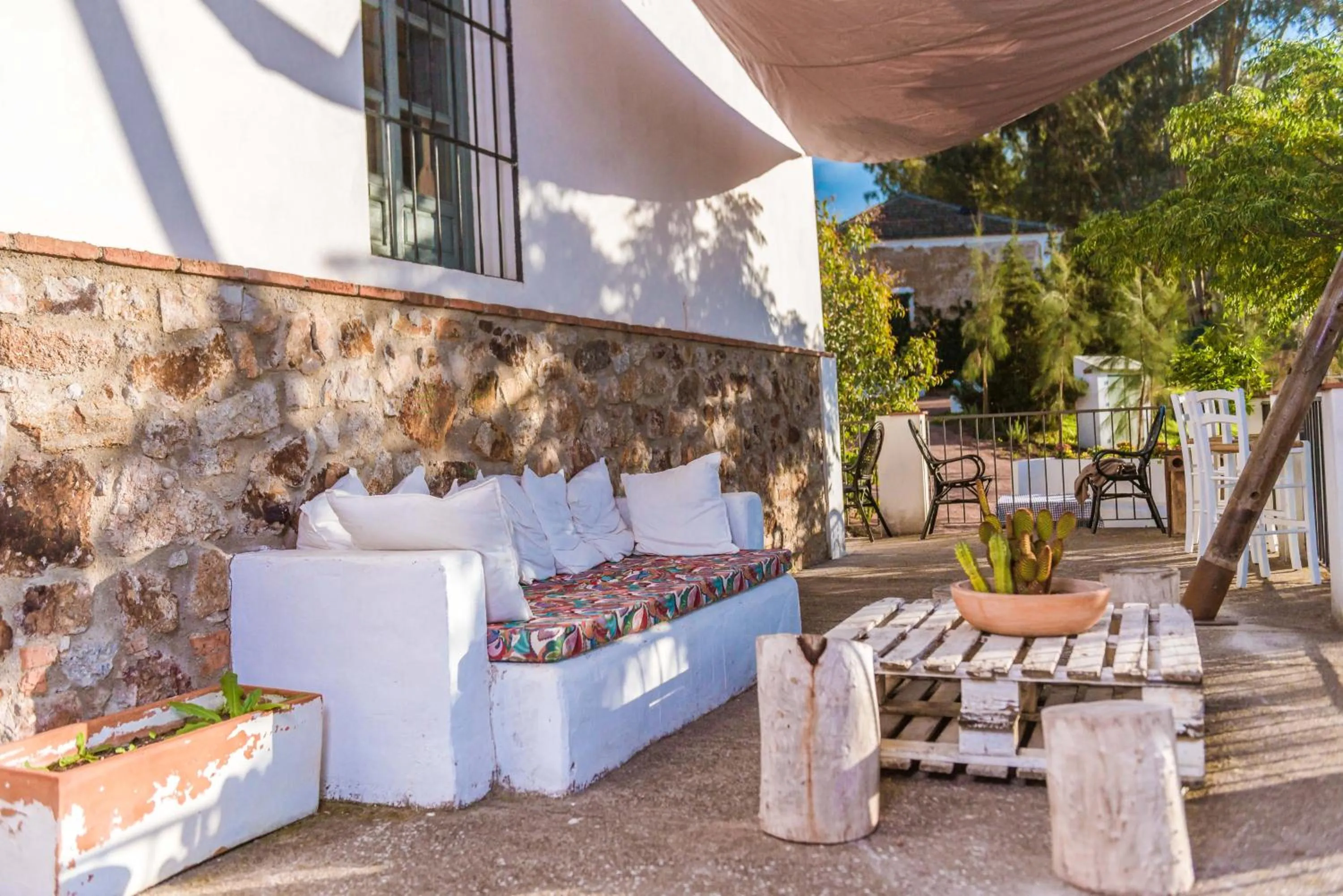 Garden in Balneario Aguas de Villaharta