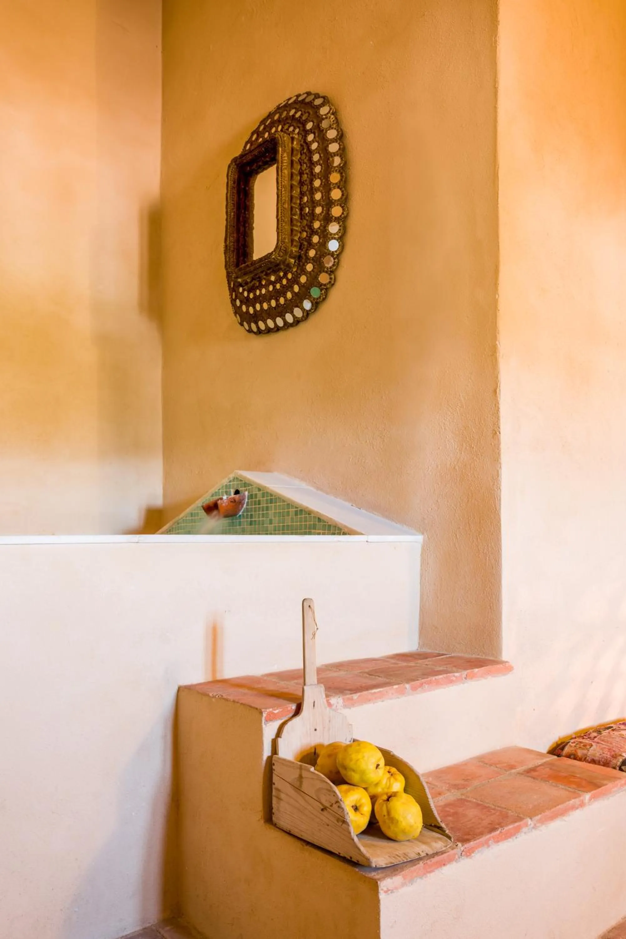 Hot Spring Bath in Balneario Aguas de Villaharta