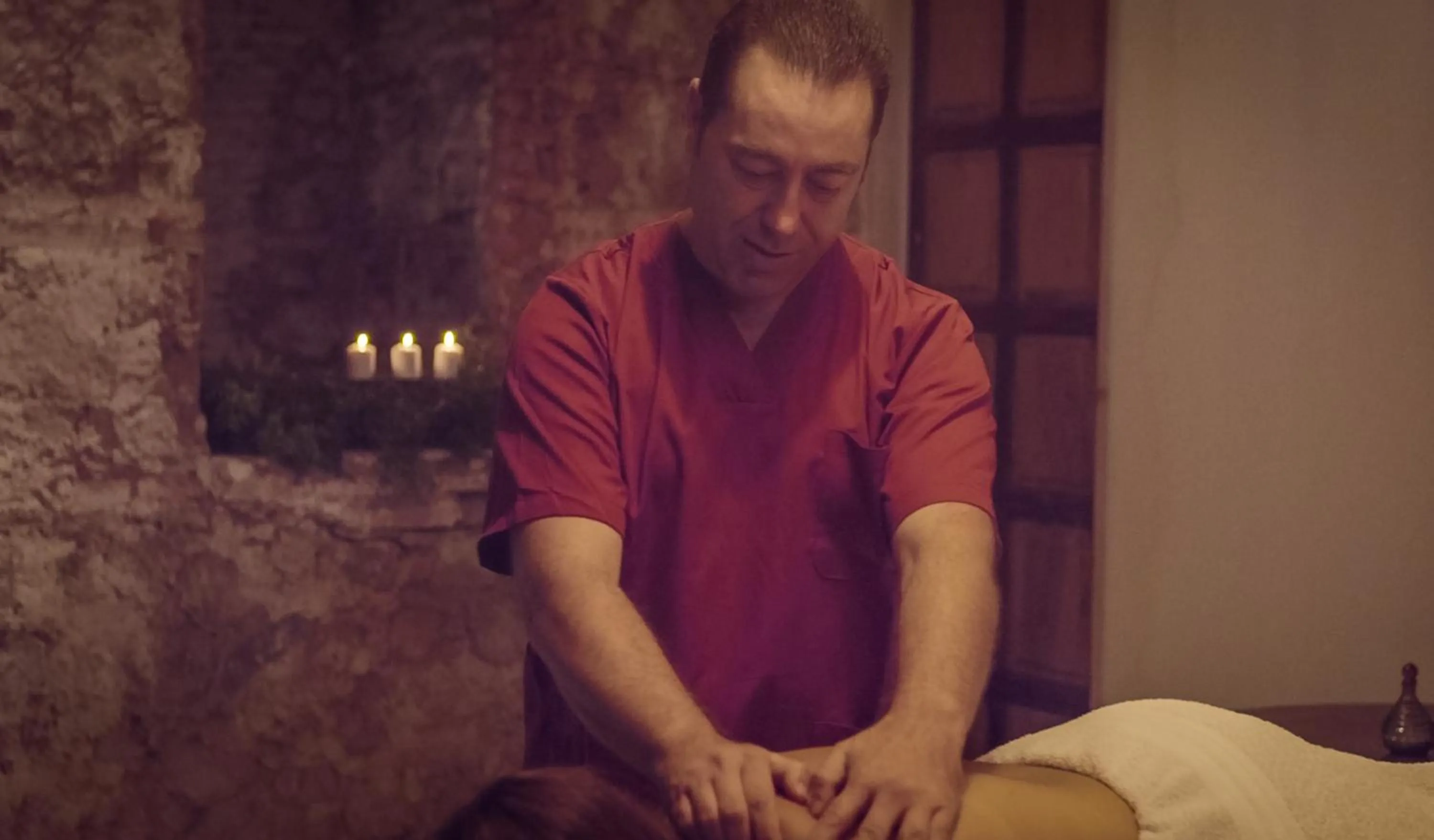 Hot Spring Bath in Balneario Aguas de Villaharta