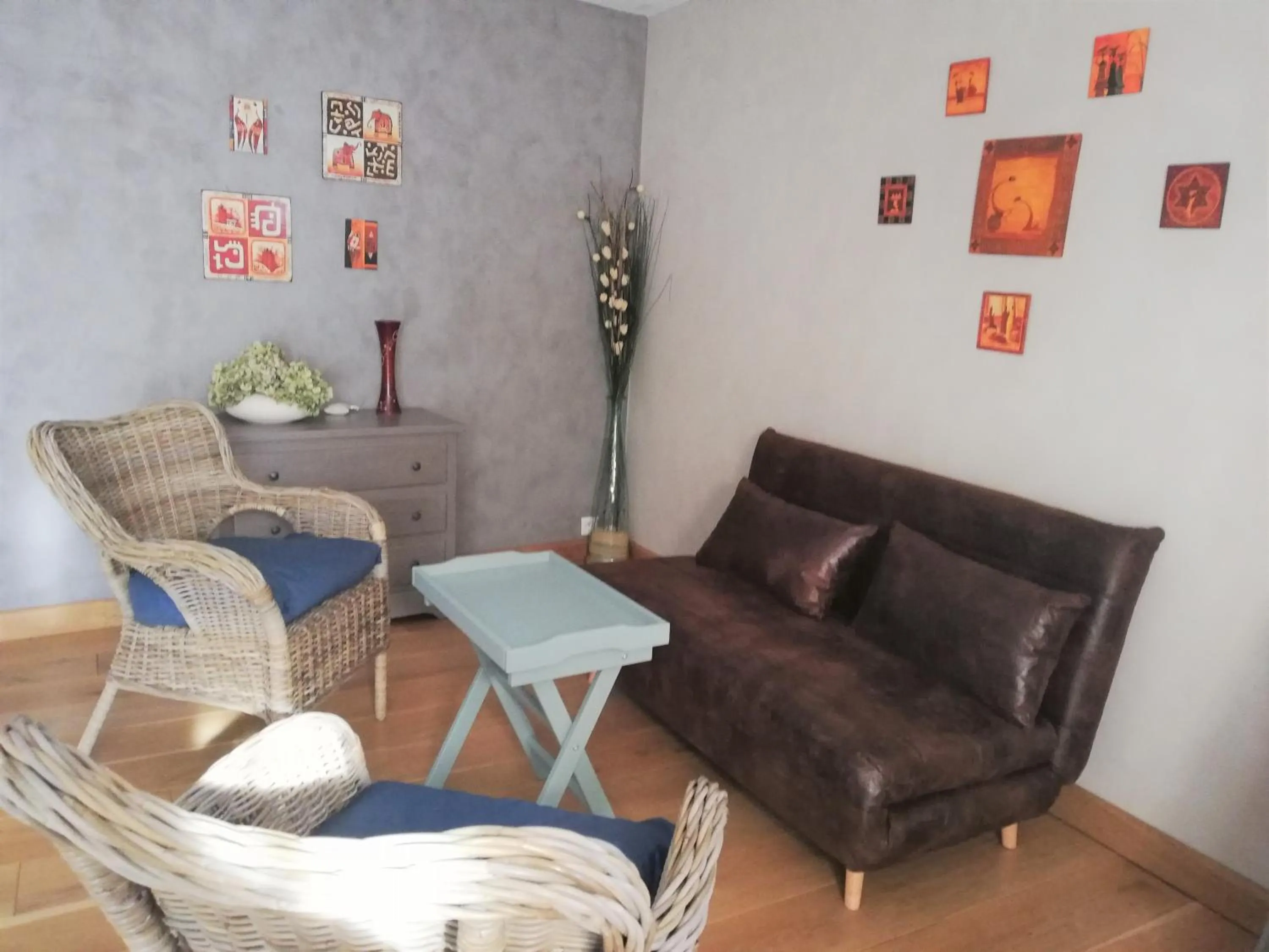 Seating area in La Goutadou