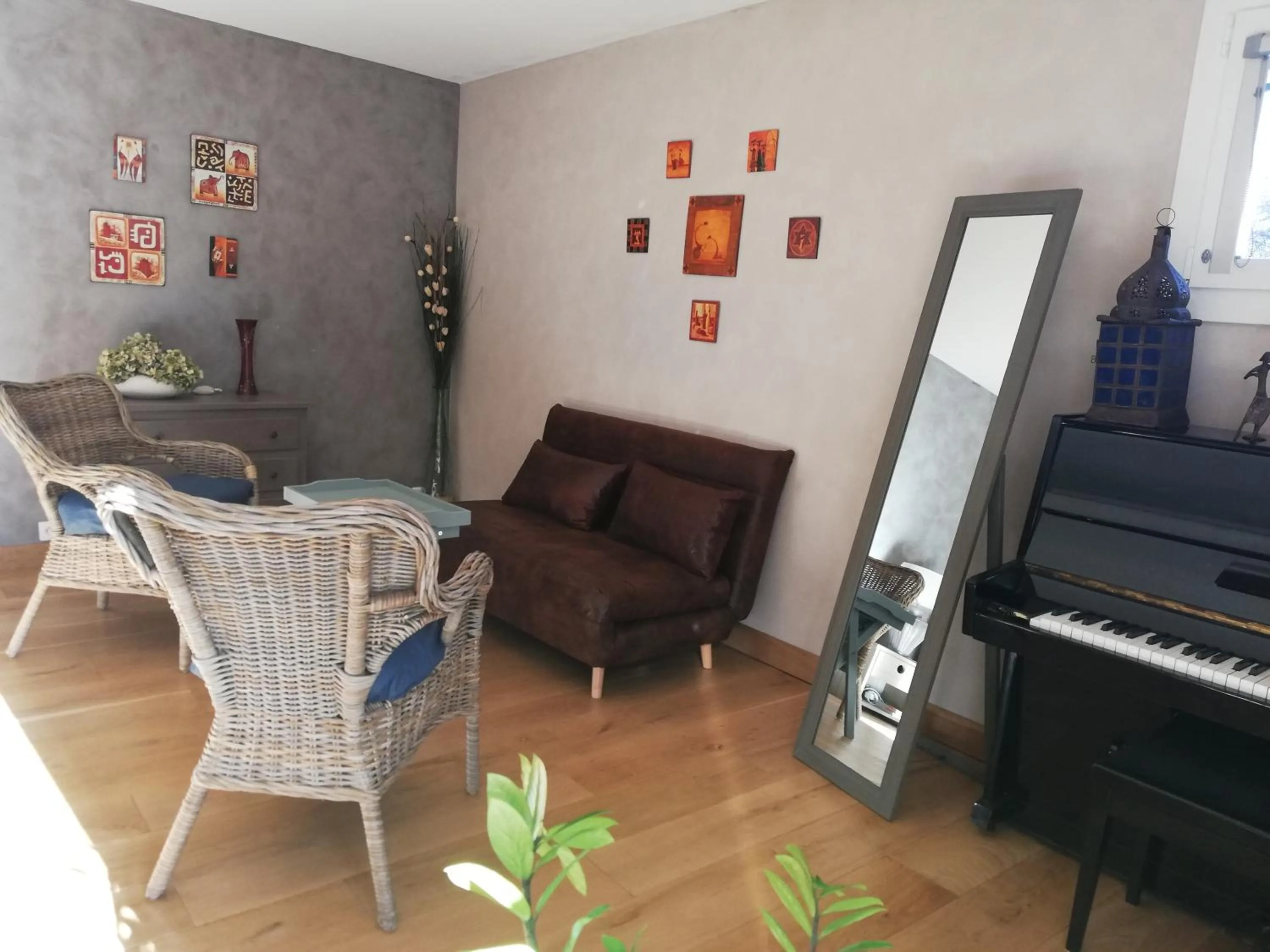 Living room in La Goutadou