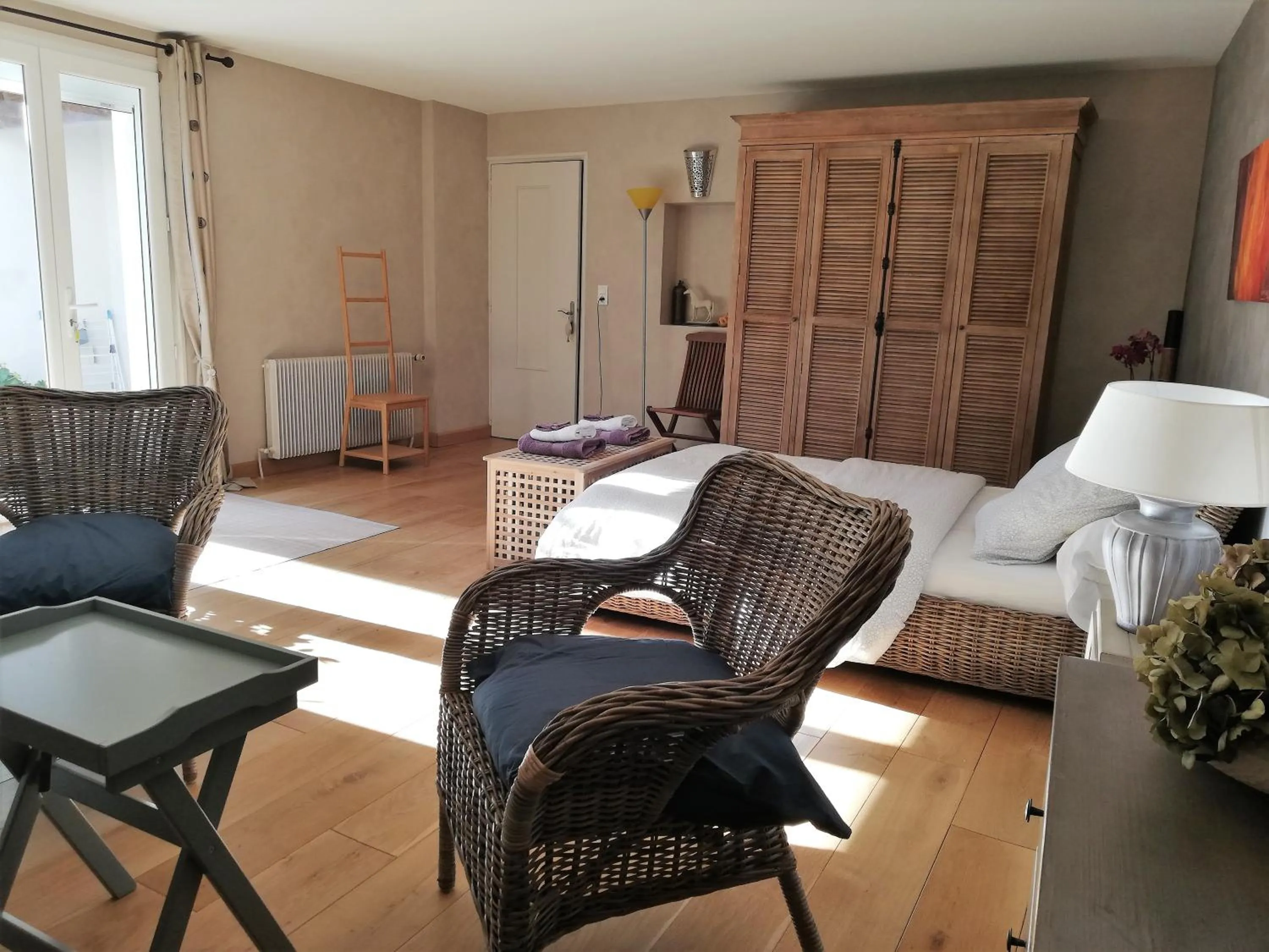 Seating area in La Goutadou