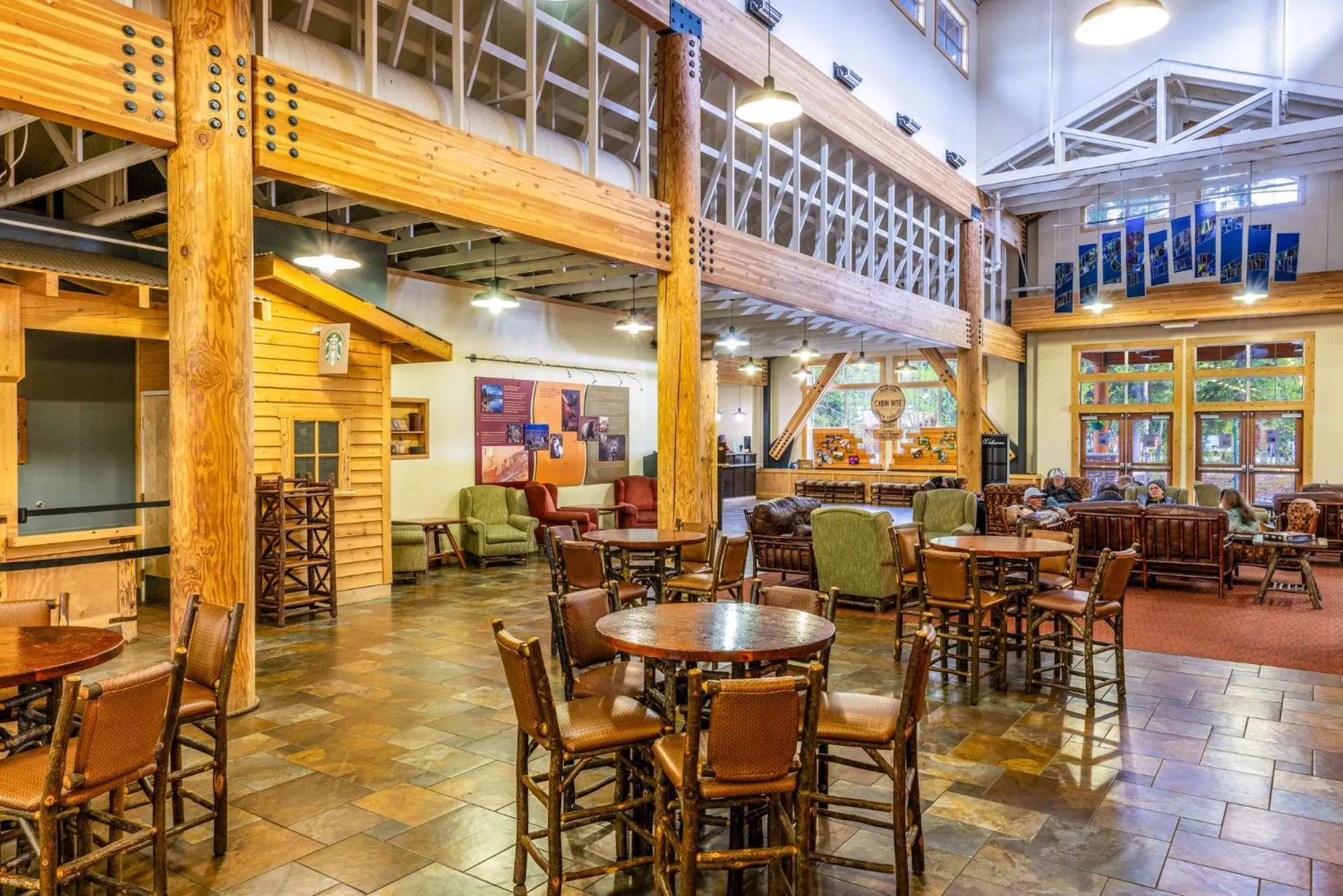 Lobby or reception in Denali Park Village