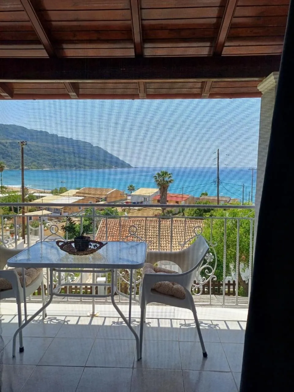 Studio Apartment with Sea View in Eleana apartments and studios