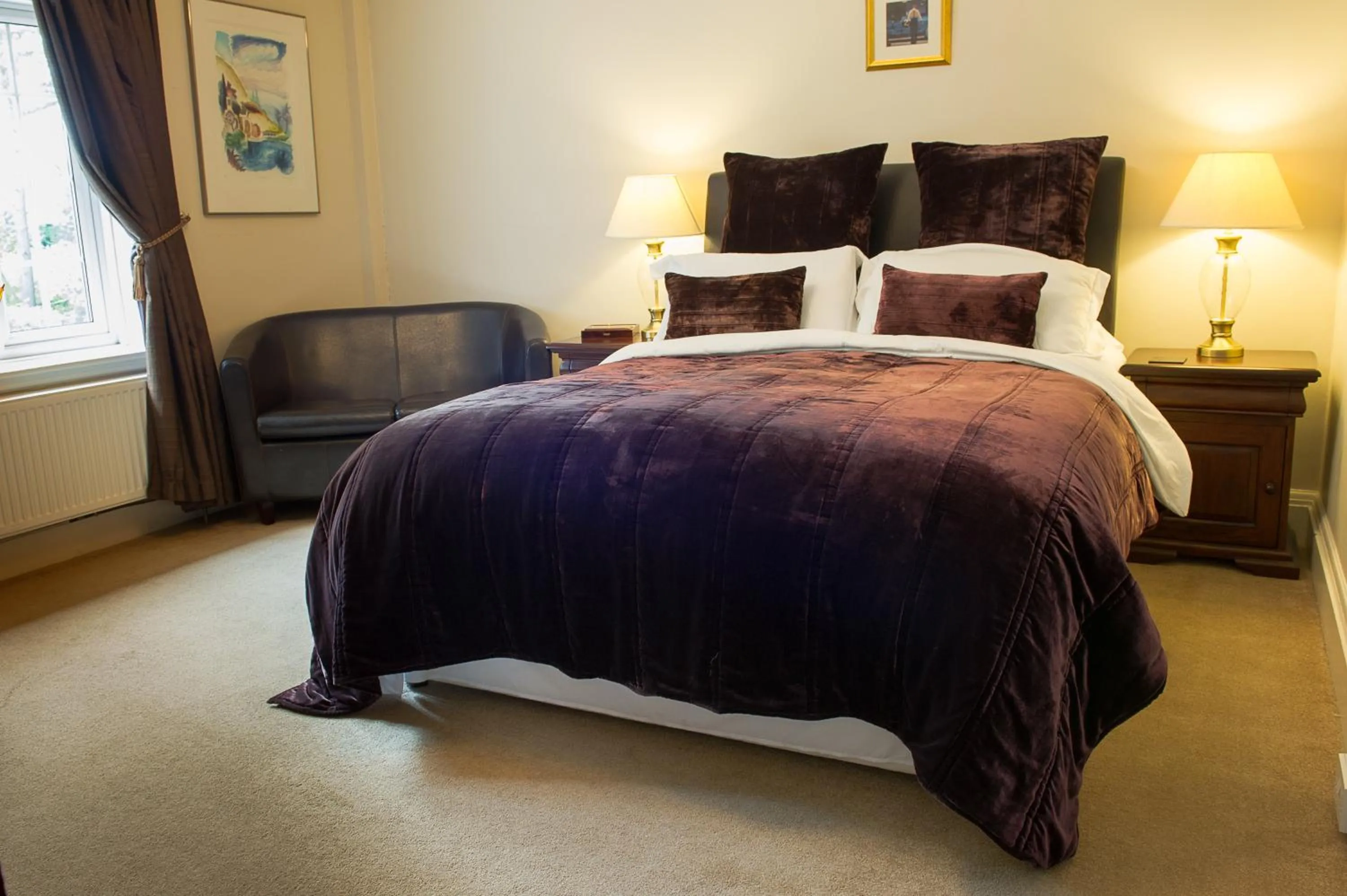 Bed in Claverton Hotel