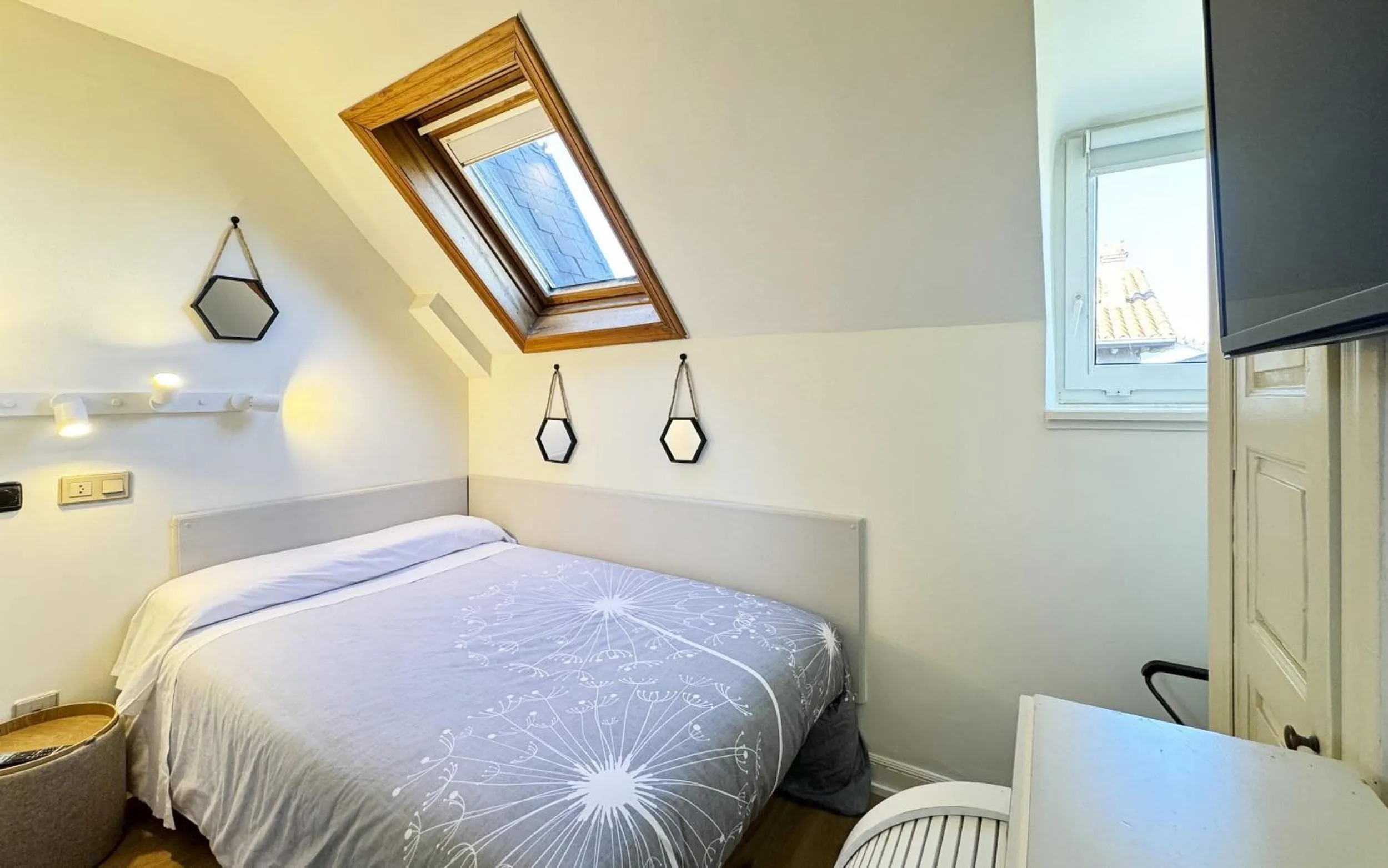 Bed in Posada Villa Rosa