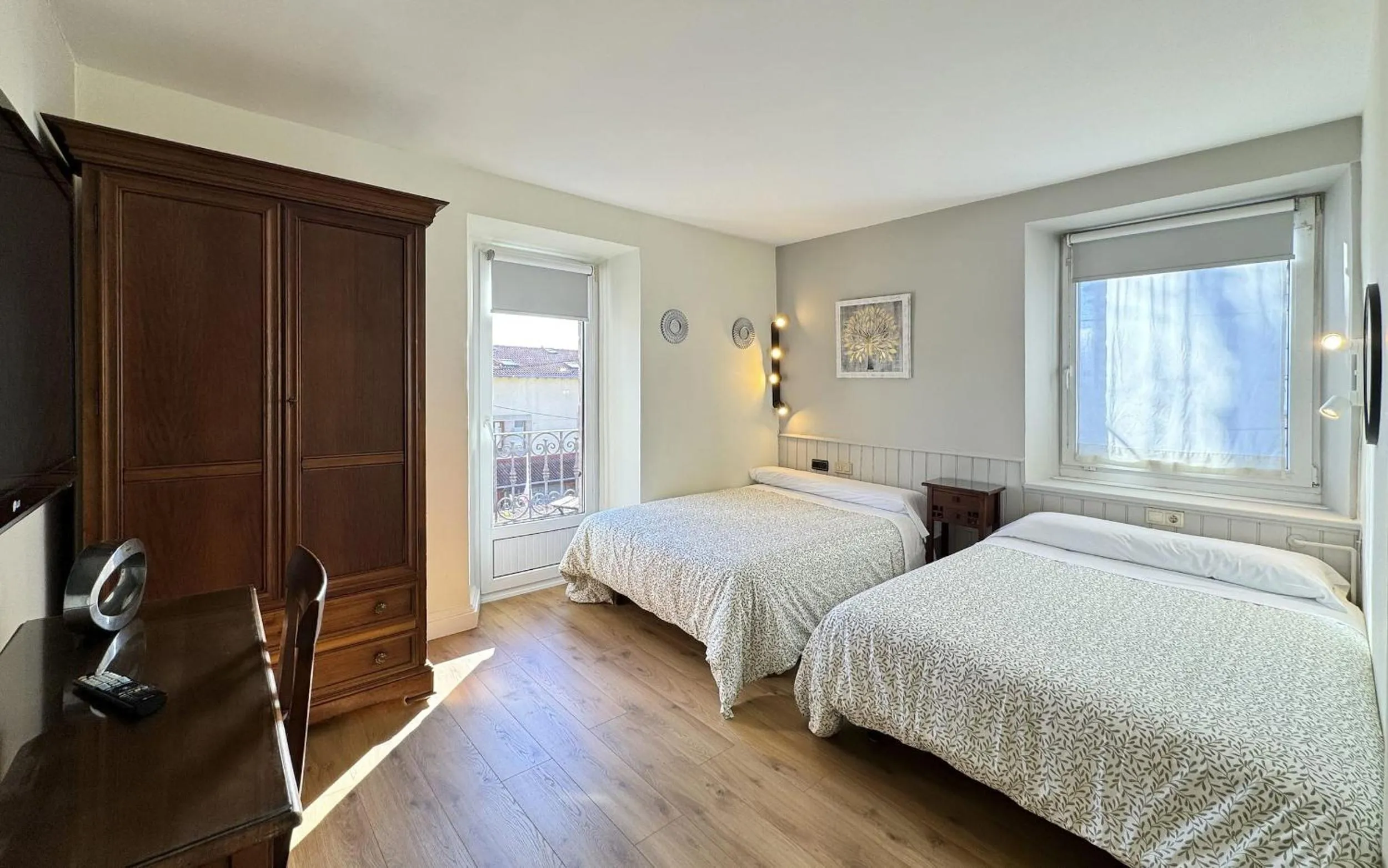 Bed in Posada Villa Rosa