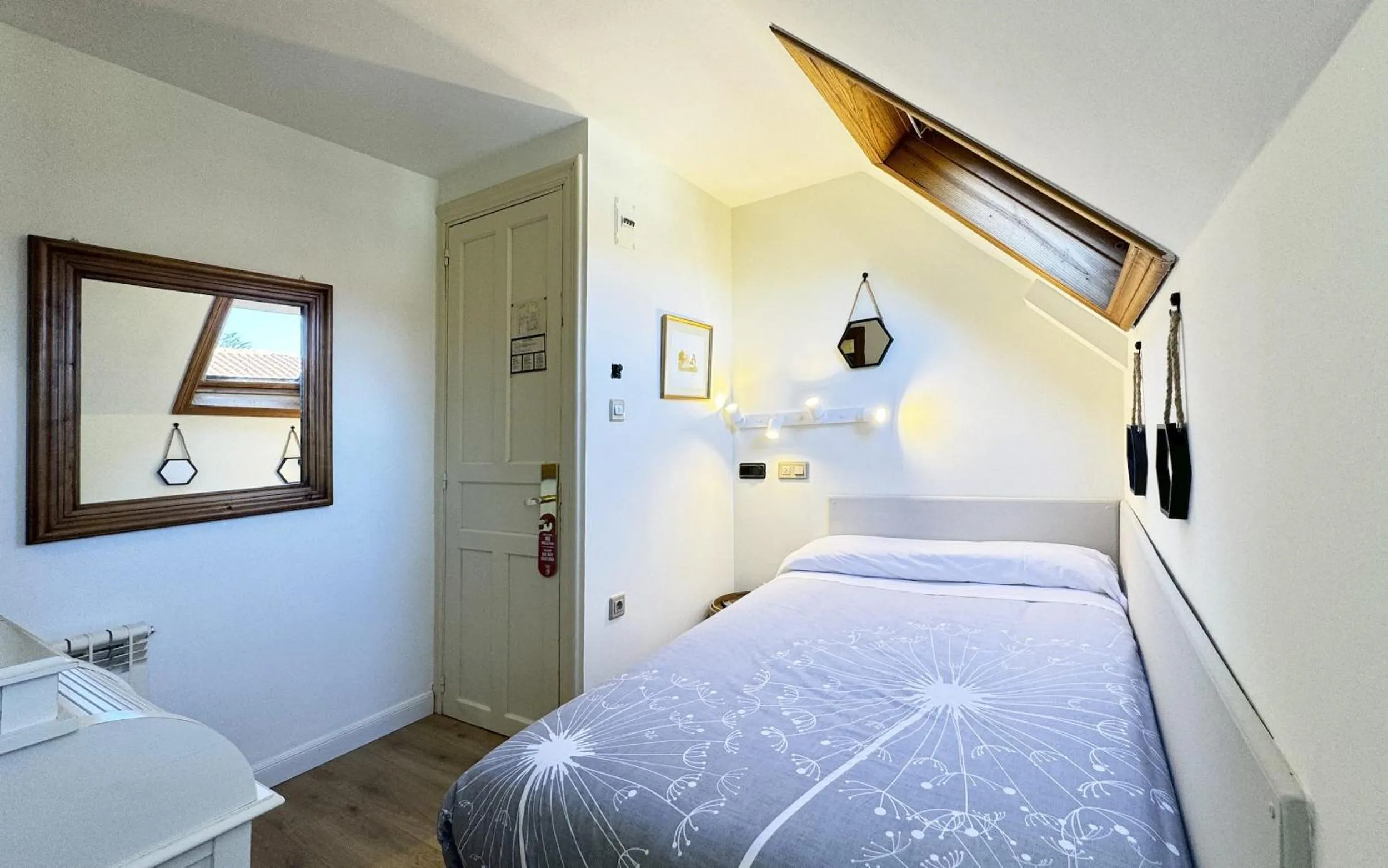 Bed in Posada Villa Rosa