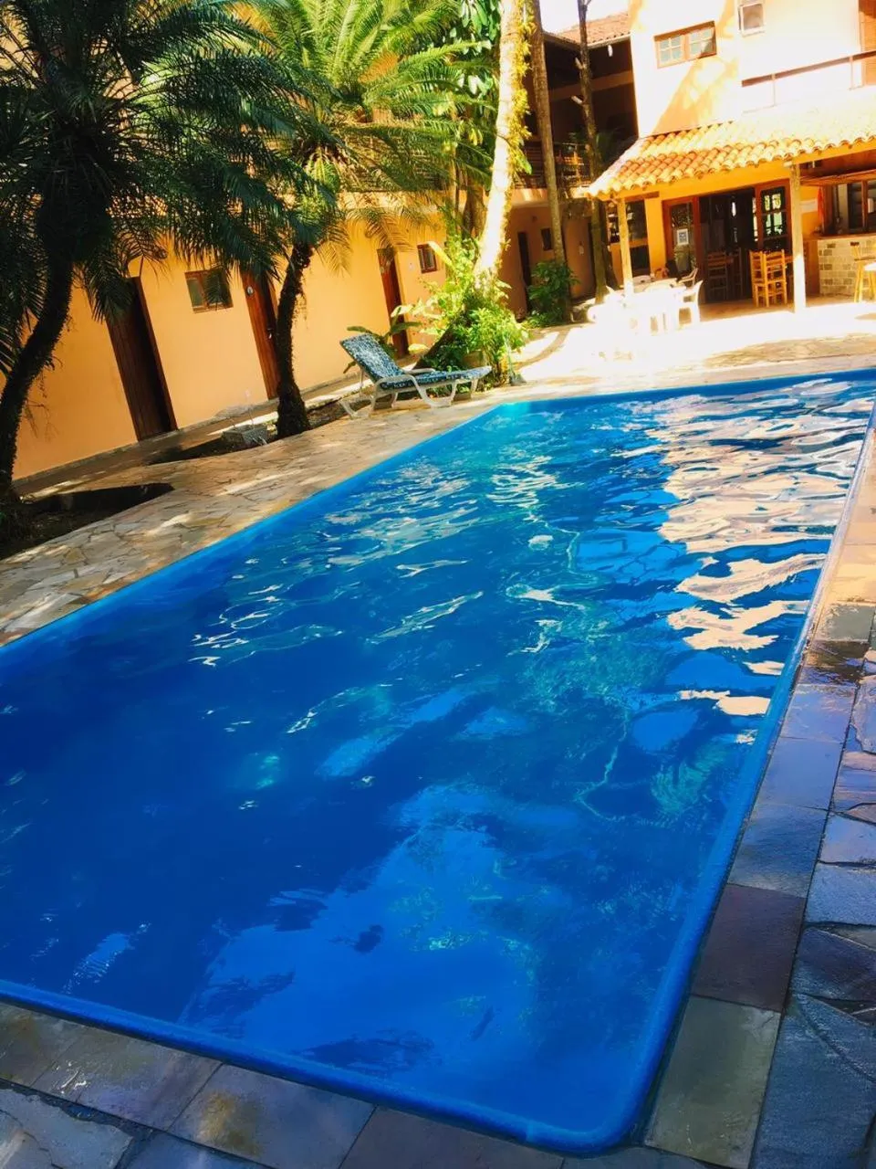 Swimming pool in Pousada Azul Banana - Camburi