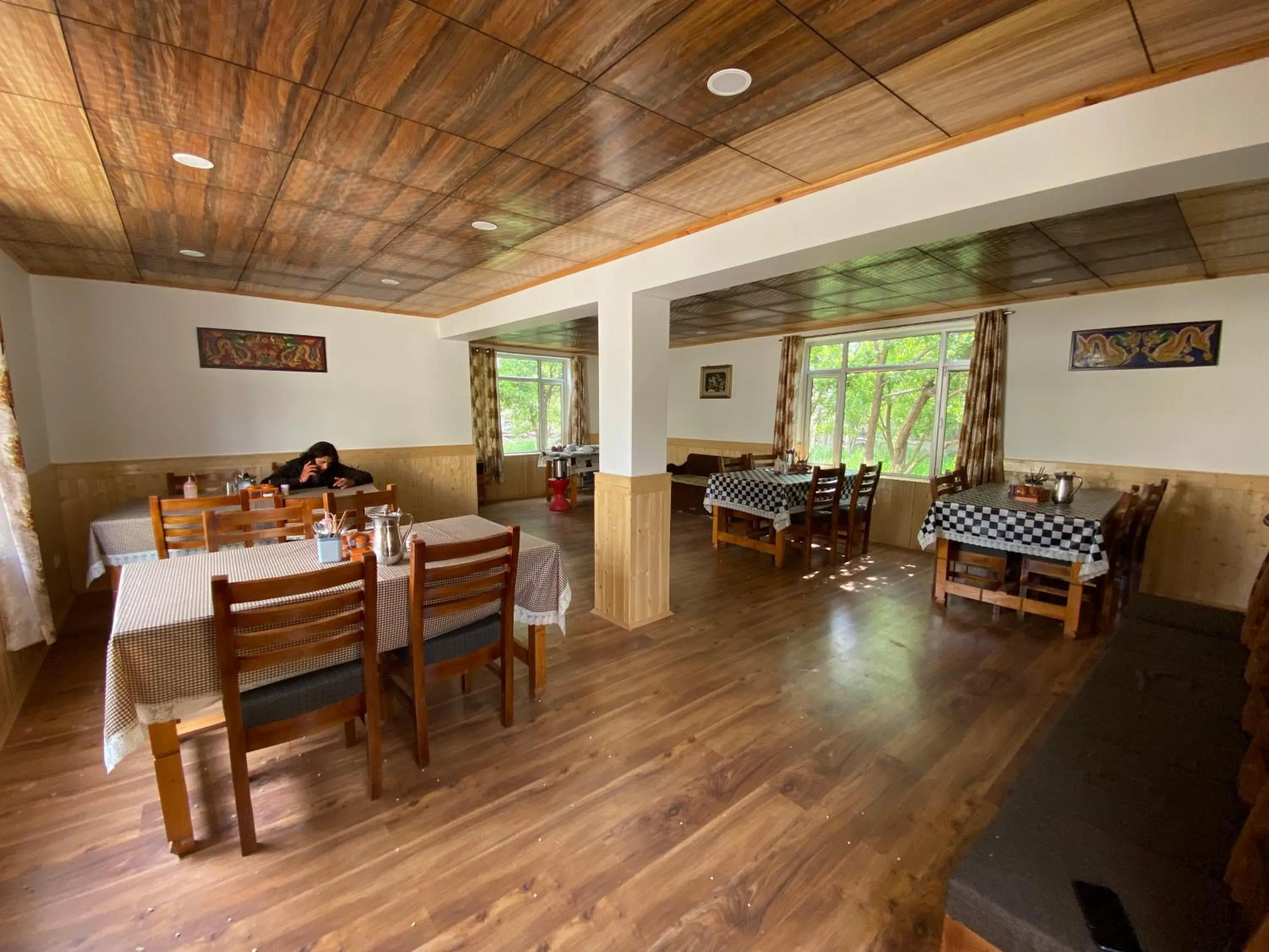 Seating area in Zaltak Guest House and Hostel