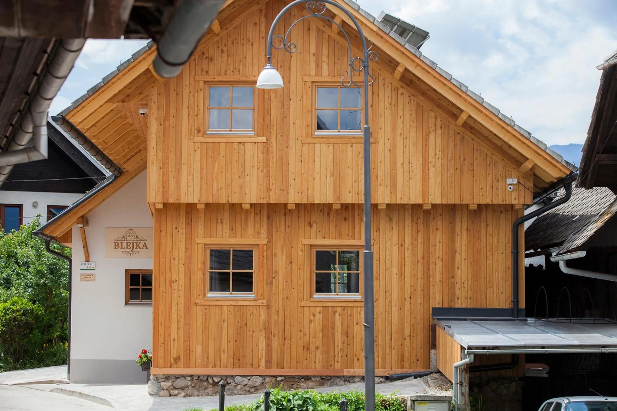 Property building in 1861 Blejka apartments Bled
