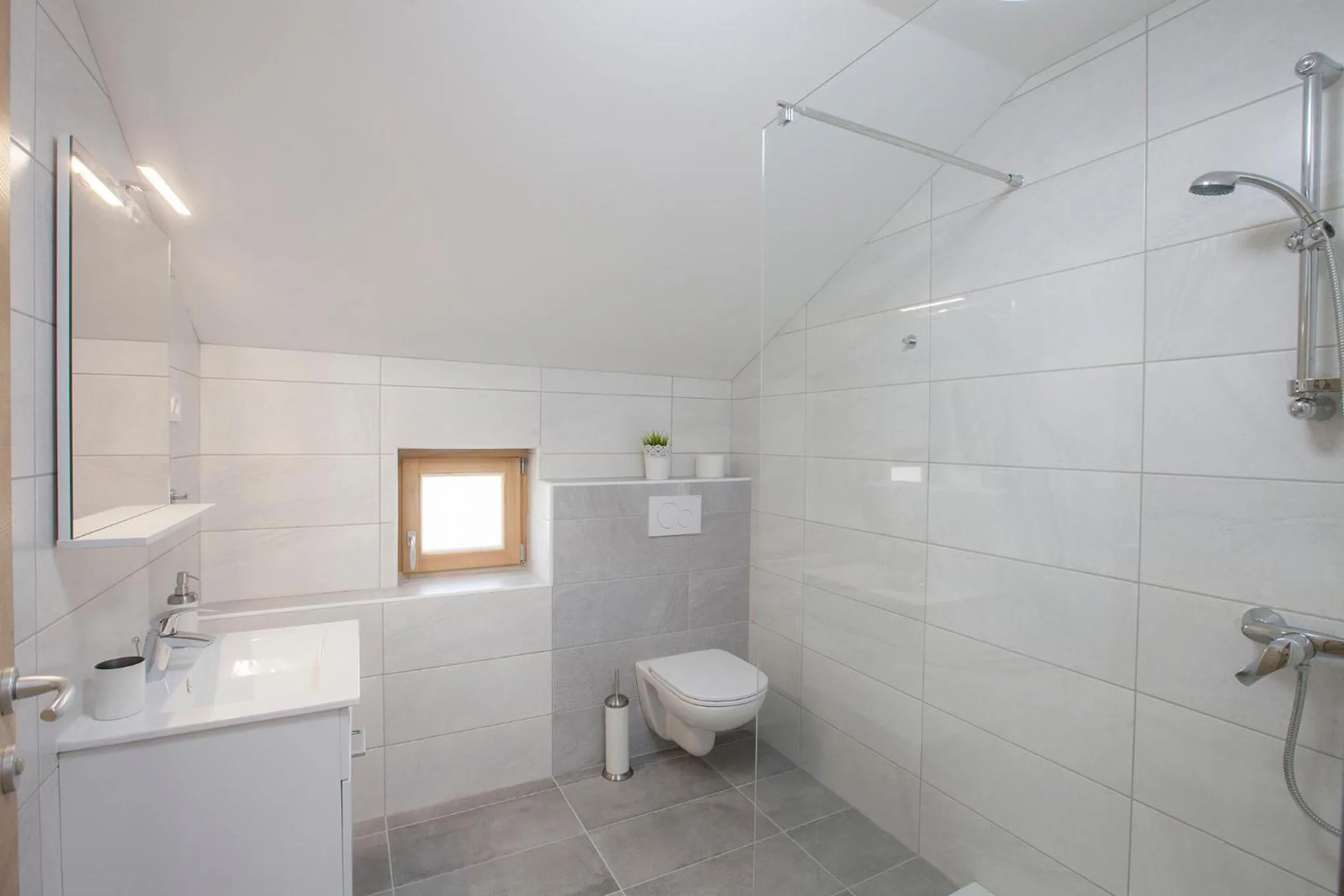 Bathroom in 1861 Blejka apartments Bled