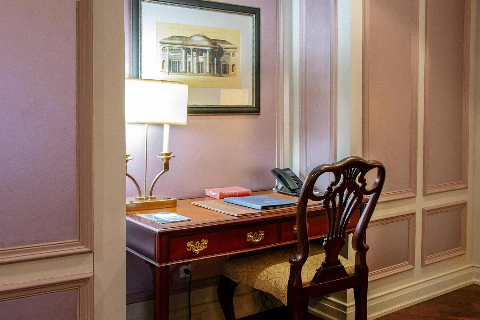 Seating area in Windsor Arms Hotel