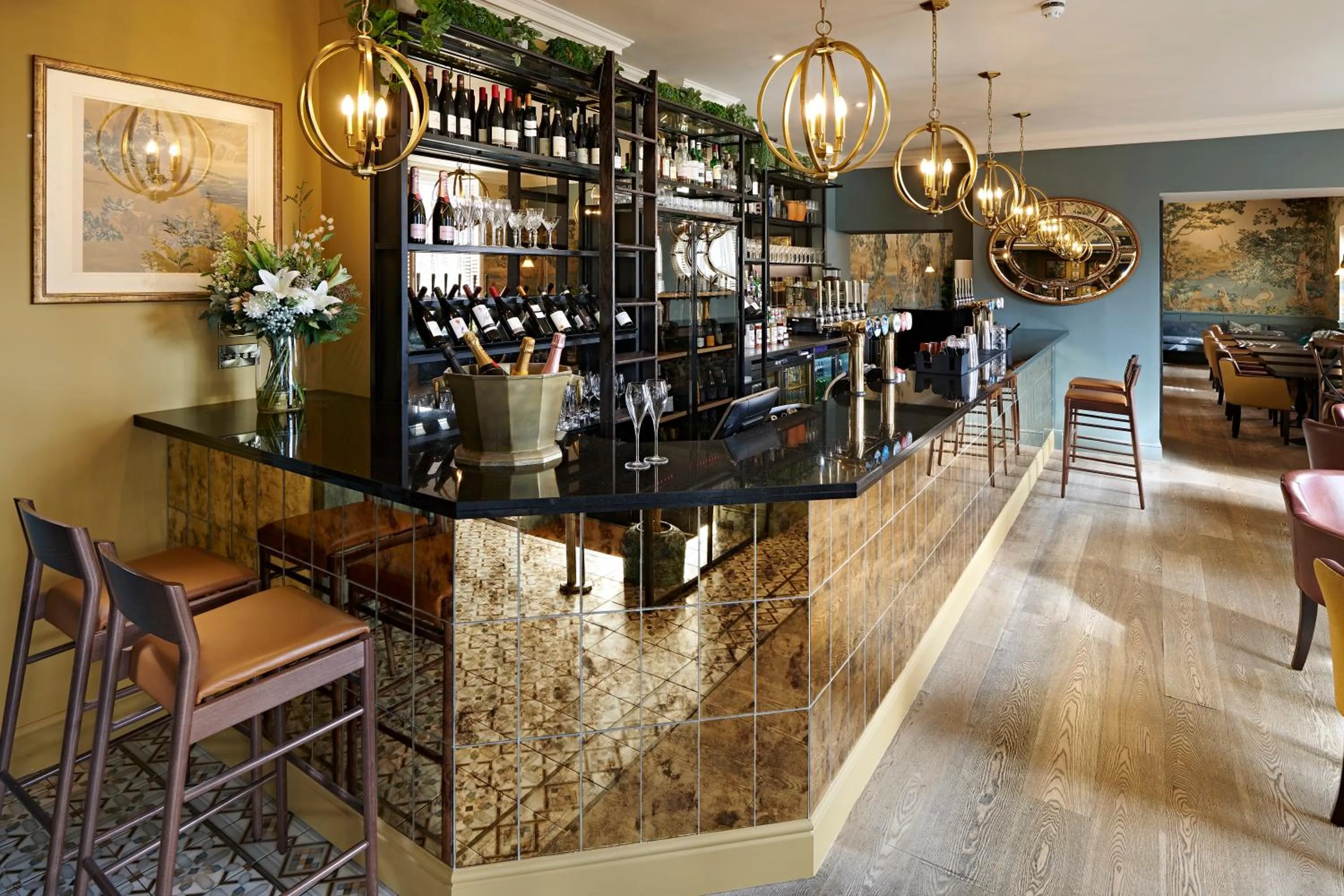 Lounge or bar in The Kings Arms