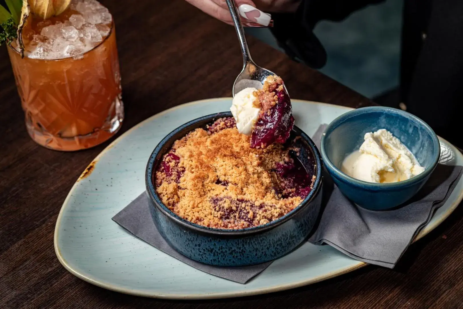 Food in The Kings Arms Food in The Kings Arms