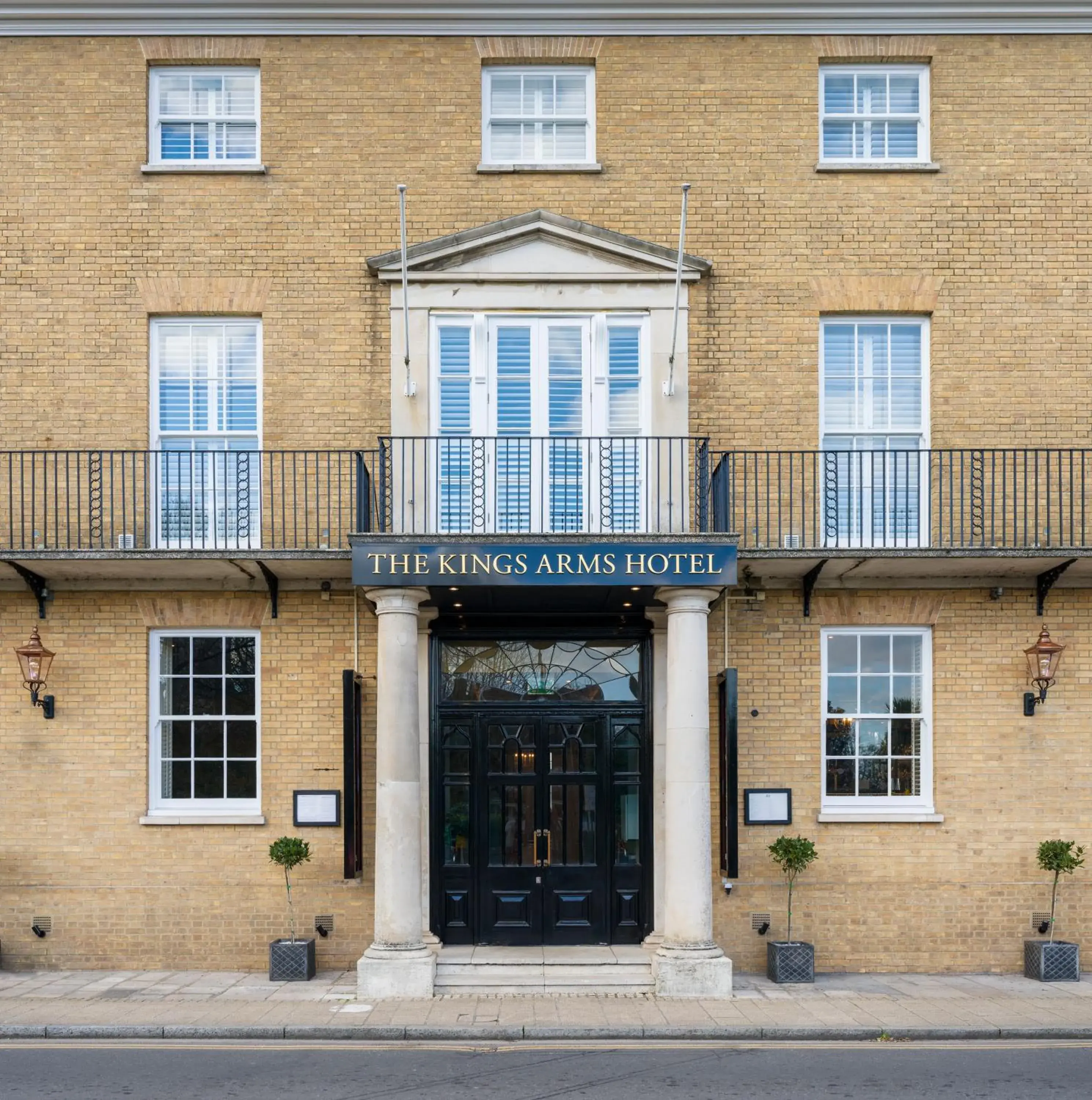 Property building in The Kings Arms Property building in The Kings Arms