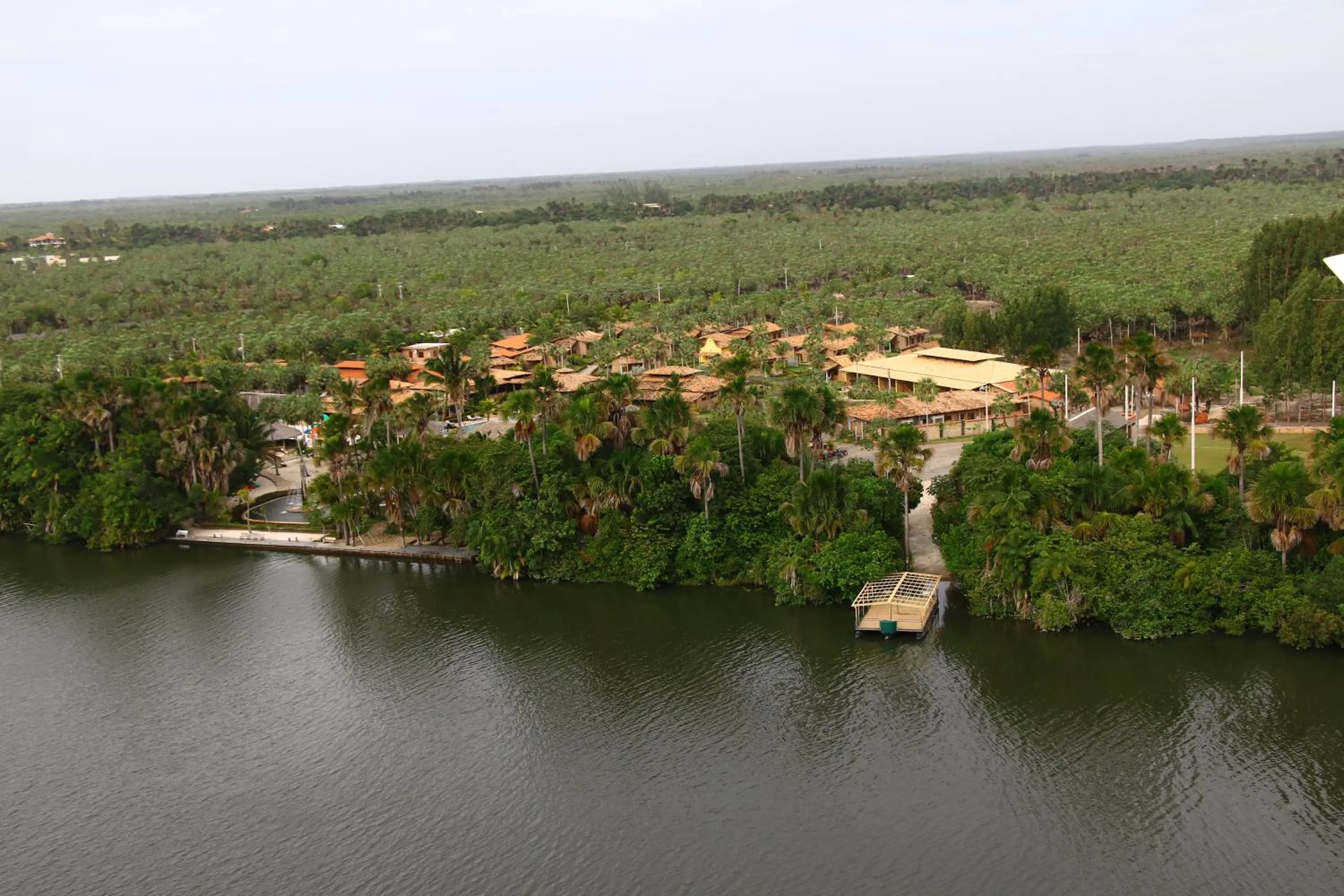 Natural landscape in Porto Preguiças Resort