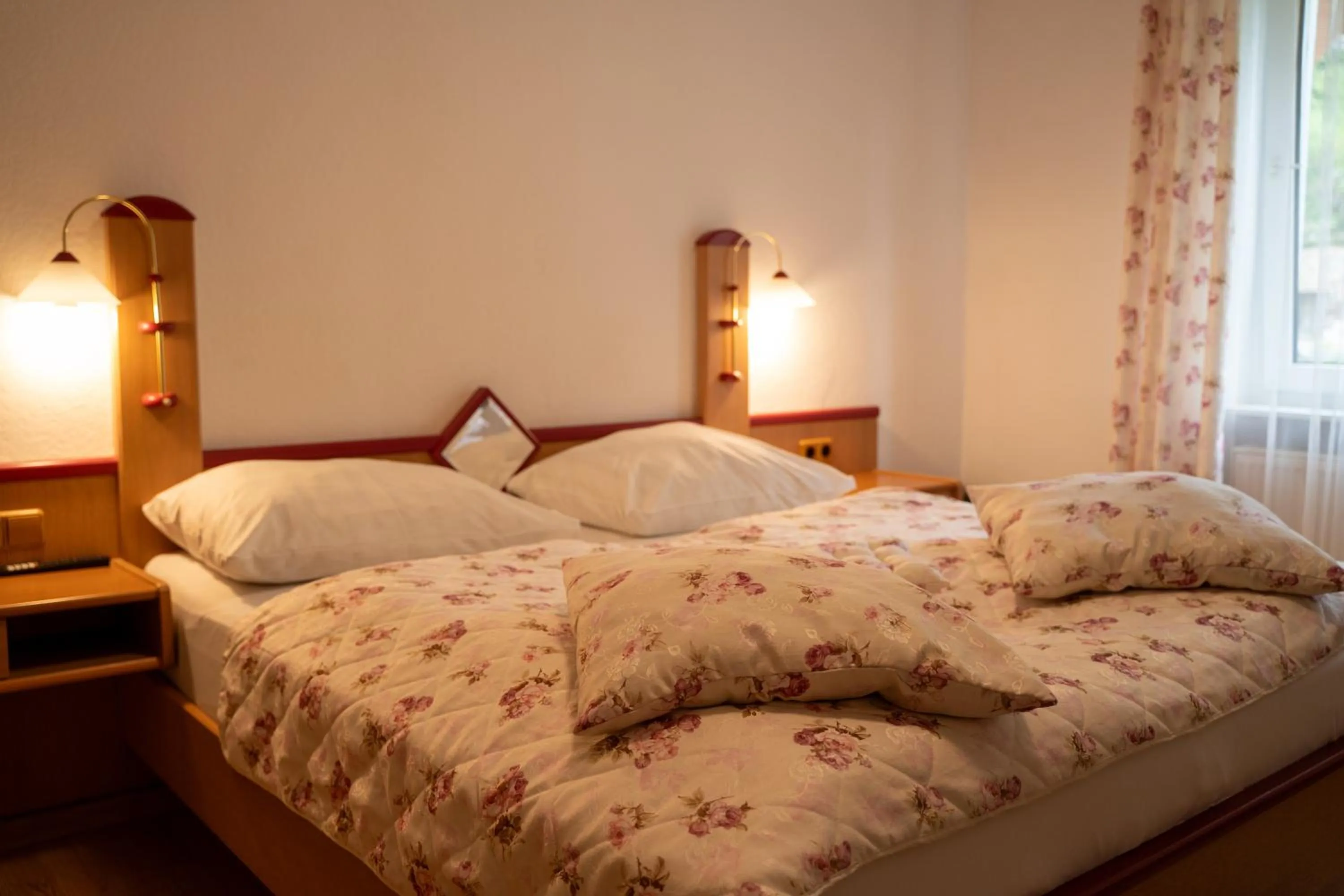 Bed in Das kleine Landhotel im Fichtelgebirge