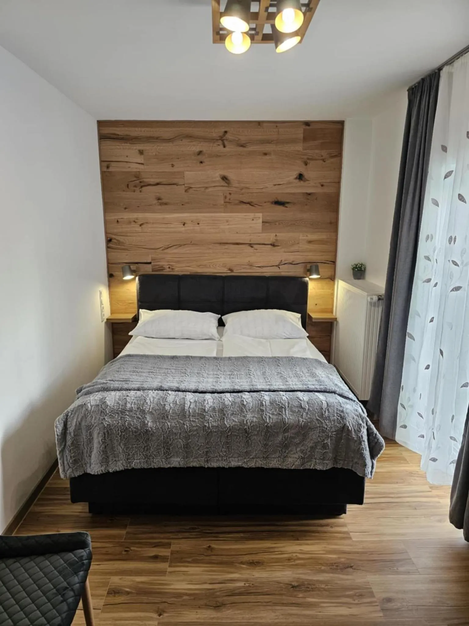 Bed in Wild West Hotel