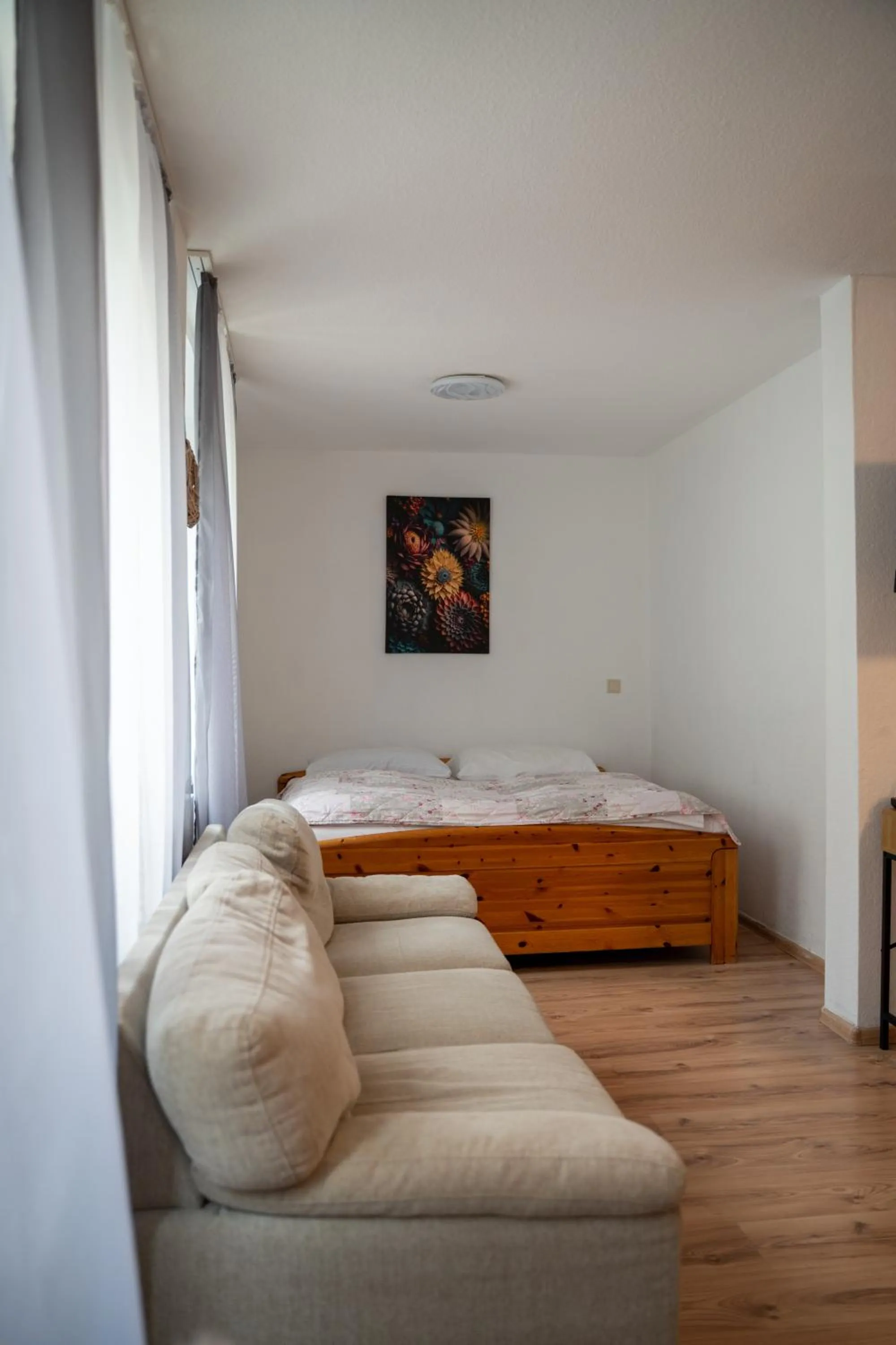 Bed in Das kleine Landhotel im Fichtelgebirge