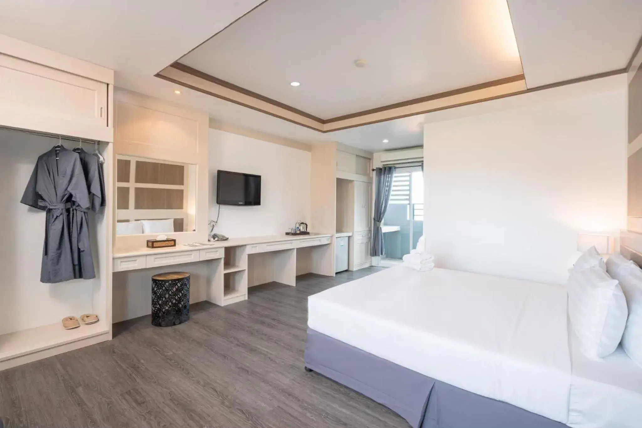 Photo of the whole room, Bed in SB Living Place Hotel Phuket Town Photo of the whole room, Bed in SB Living Place Hotel Phuket Town