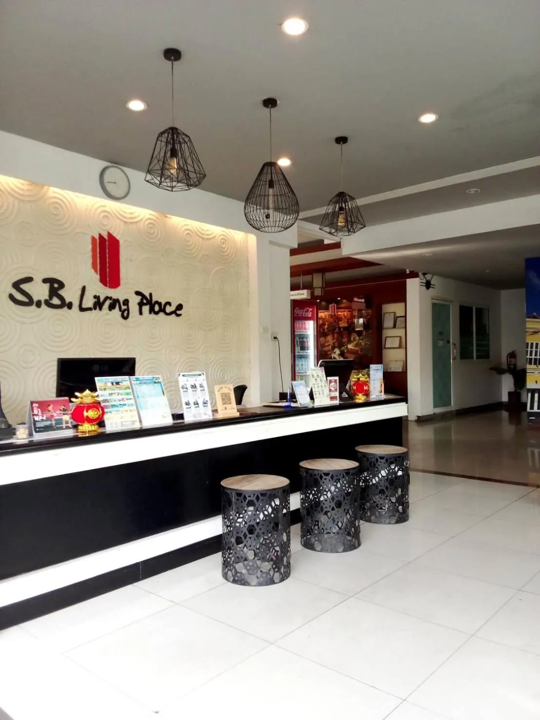 Lobby or reception in SB Living Place Hotel Phuket Town