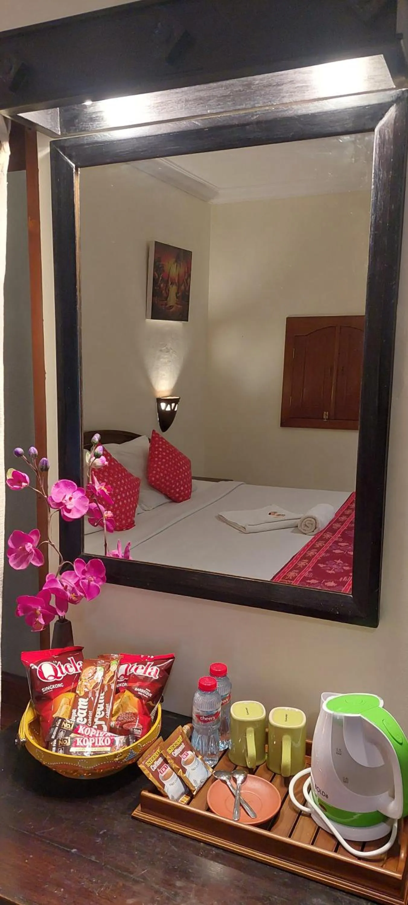 Restaurant/places to eat, Bed in Hotel Sanur Indah