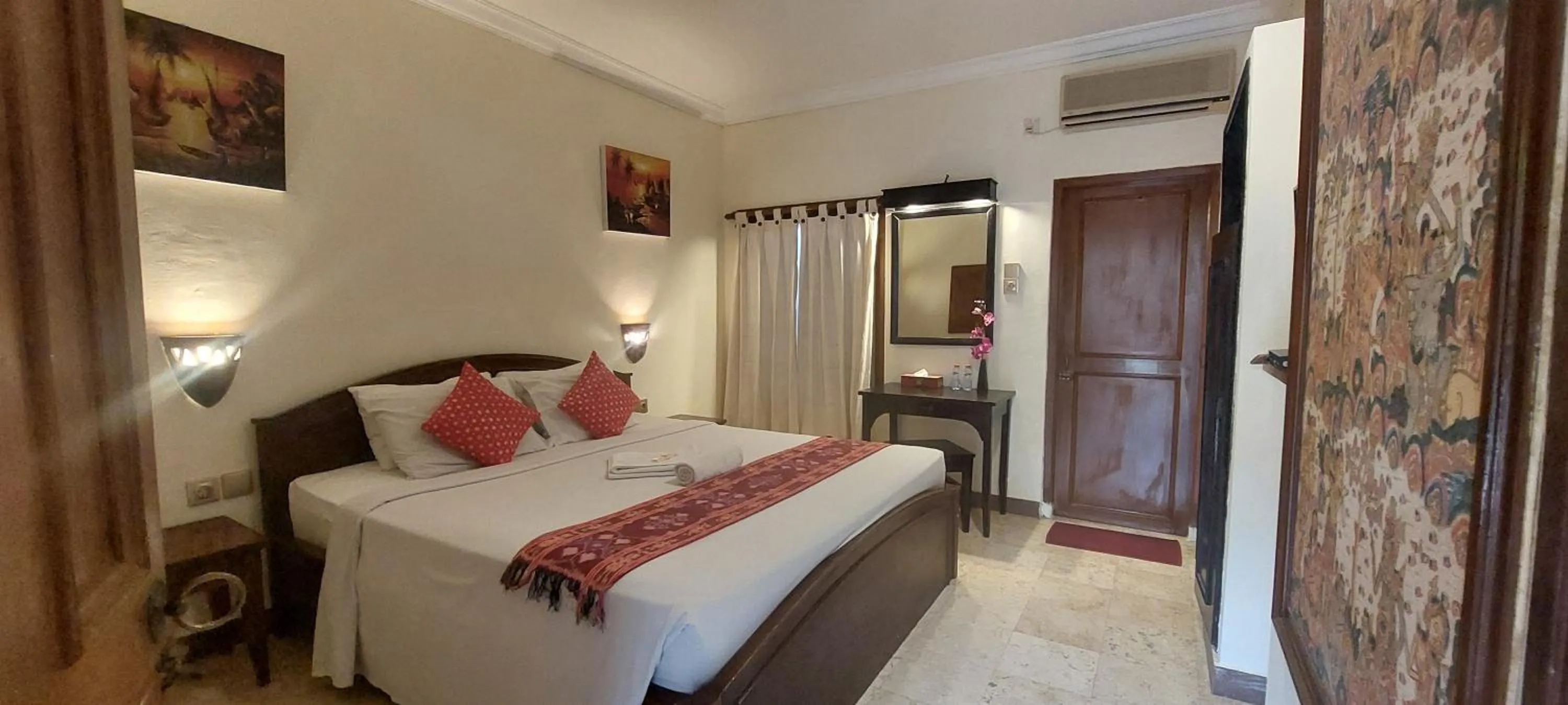 Bedroom, Bed in Hotel Sanur Indah