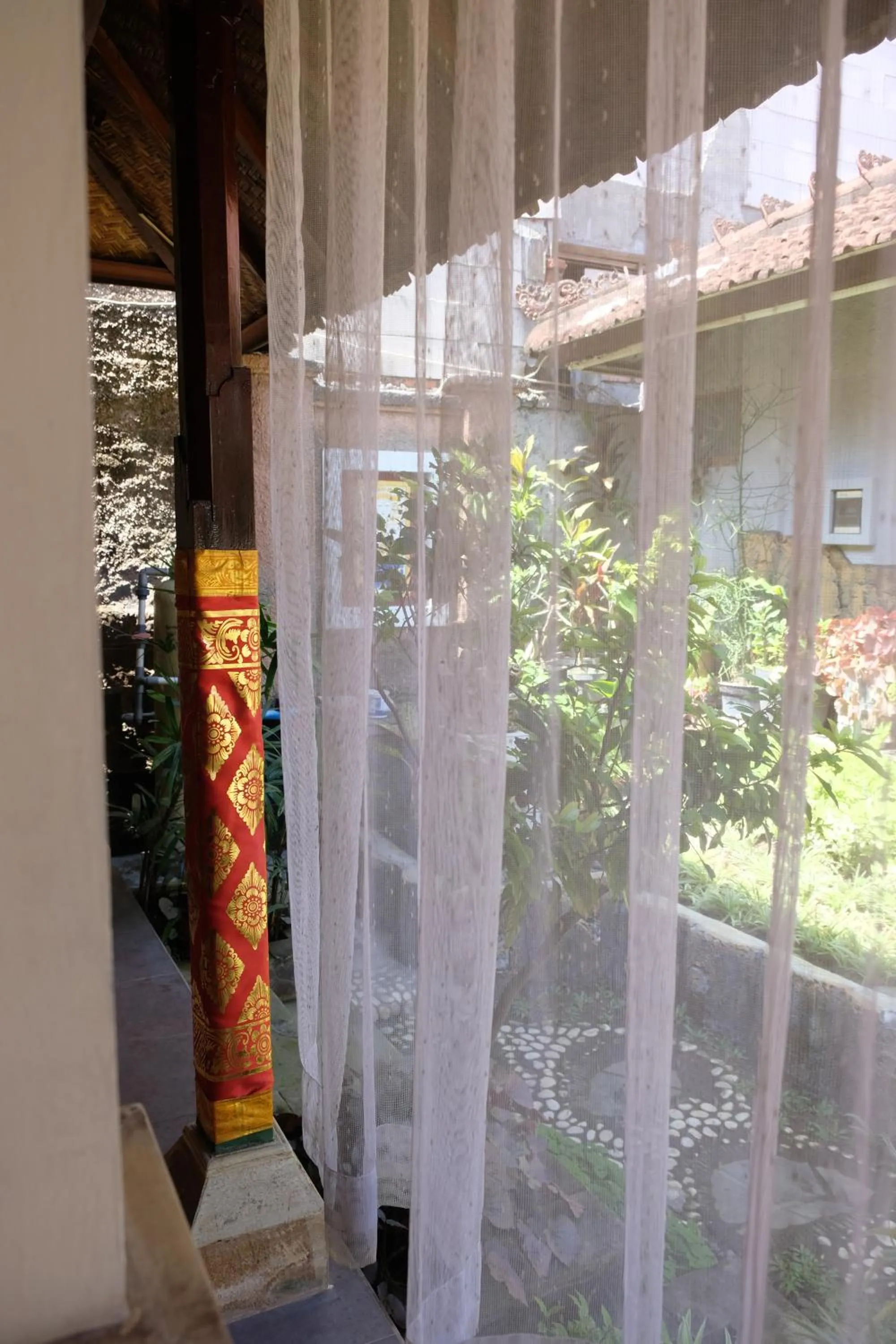 Garden view in Hotel Sanur Indah