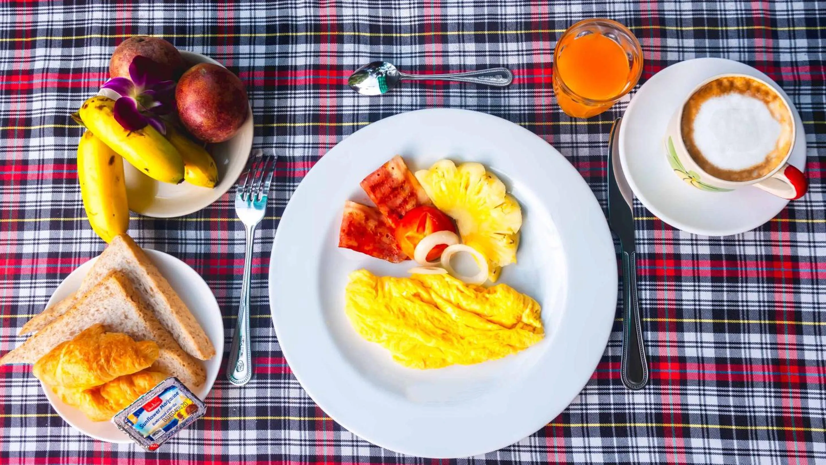 Breakfast in Sabina Guesthouse Kamala