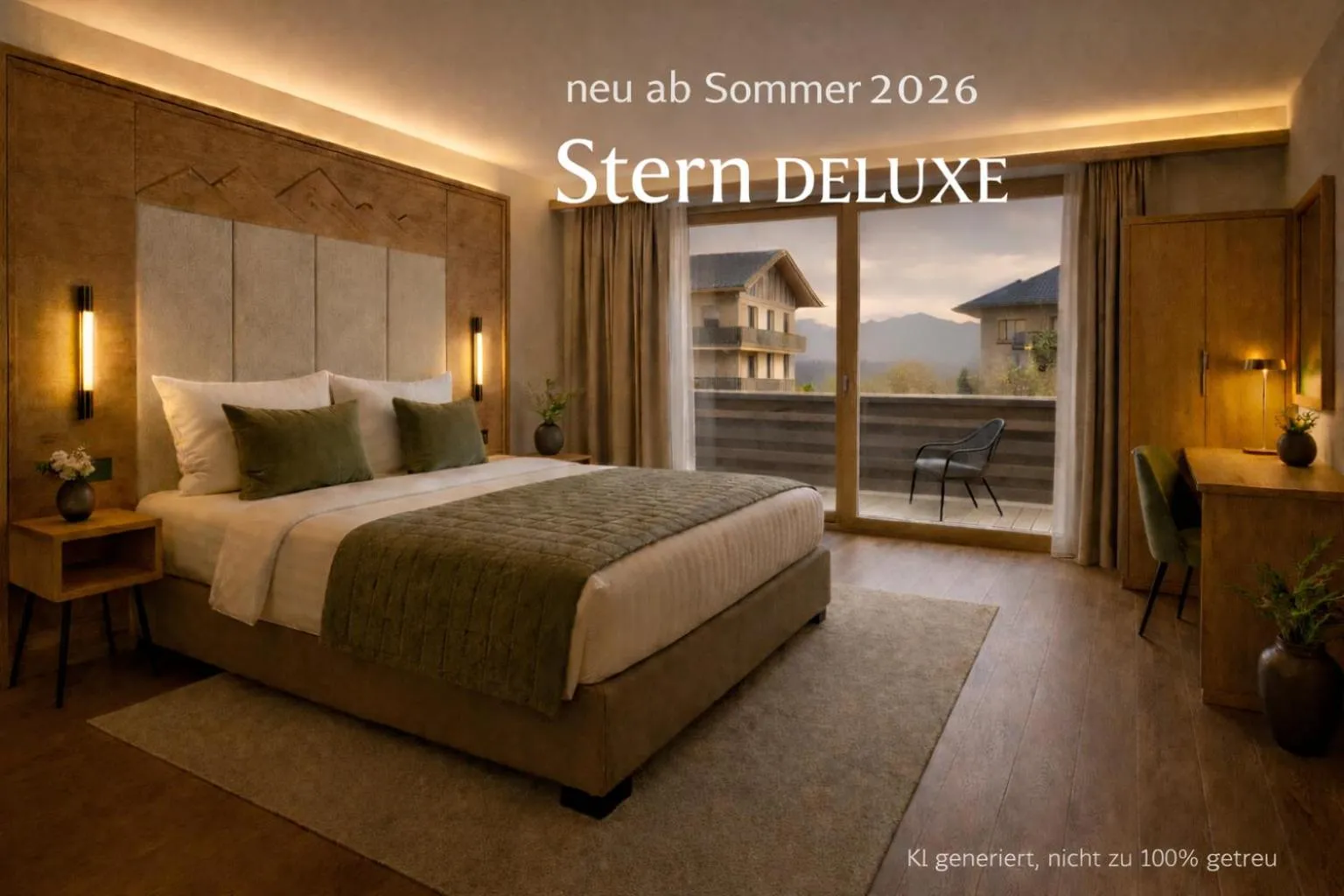 Photo of the whole room, Bed in Hotel Stern