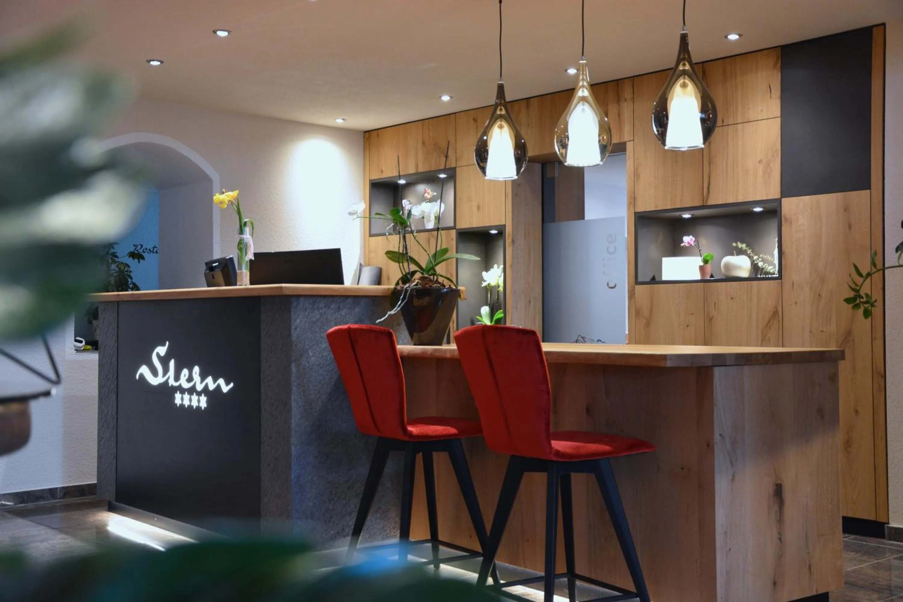 Lobby or reception in Hotel Stern