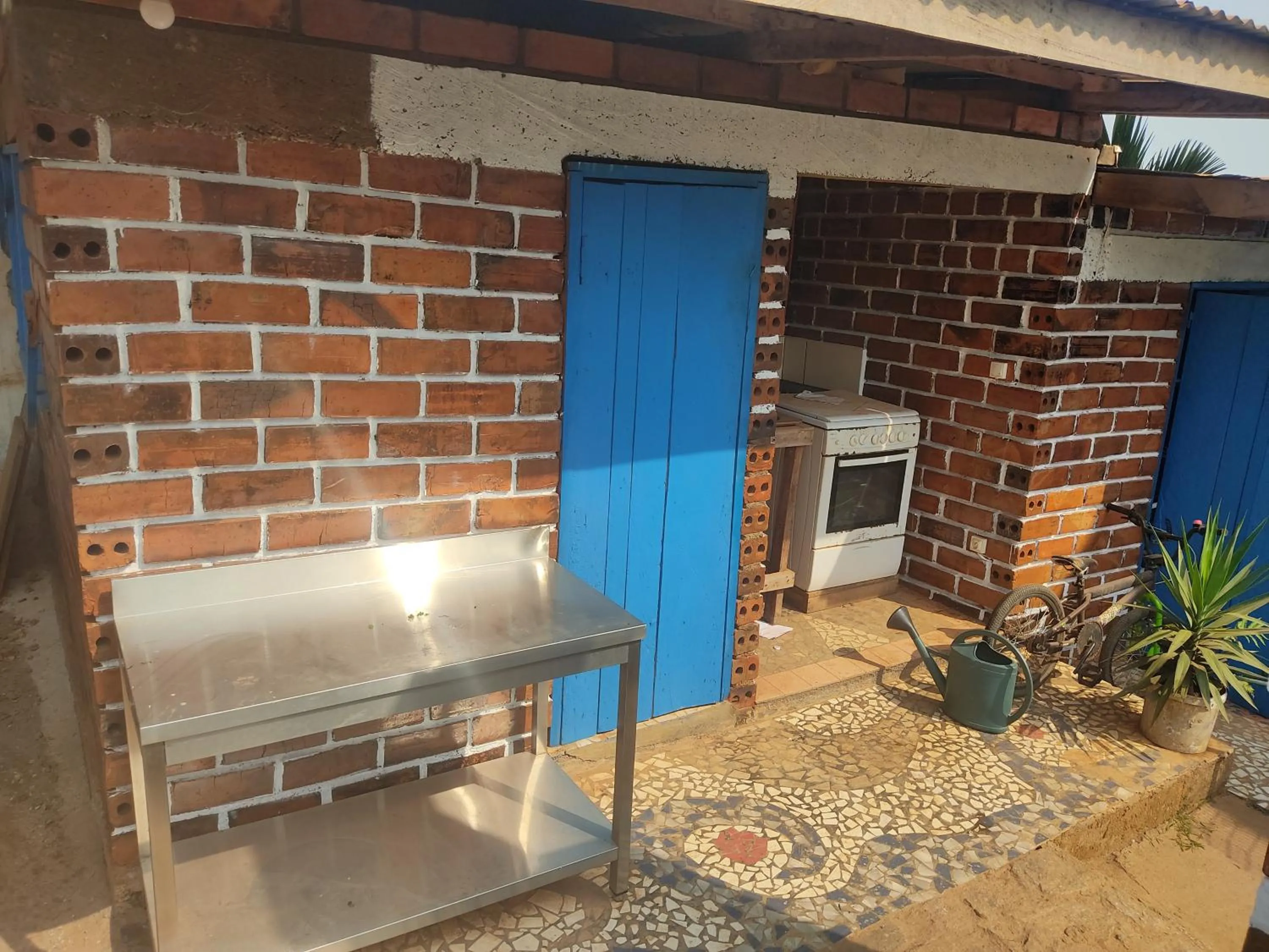 Communal kitchen in Residence Jardin Tropical