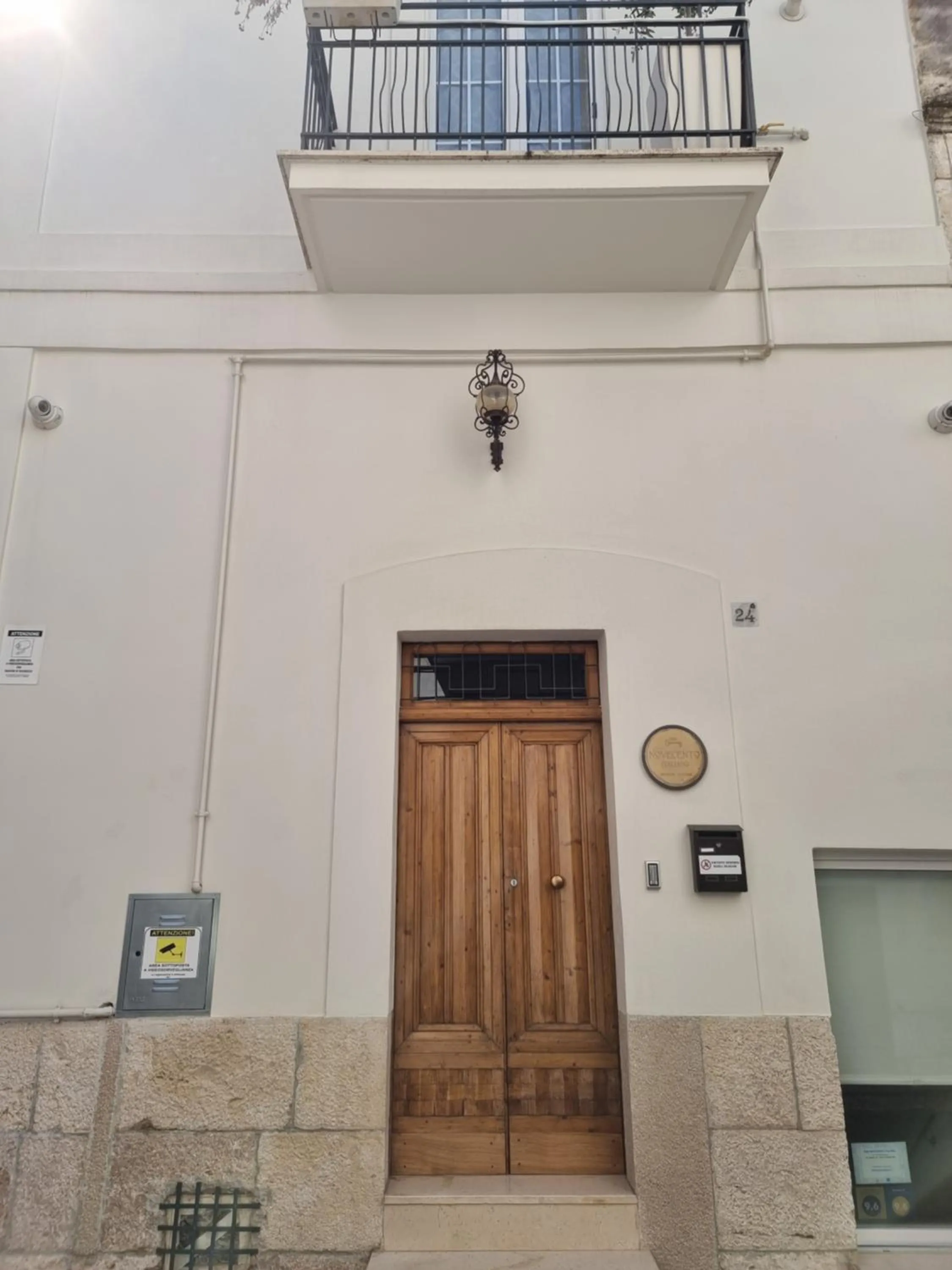 Facade/entrance in B&B Novecento Italiano