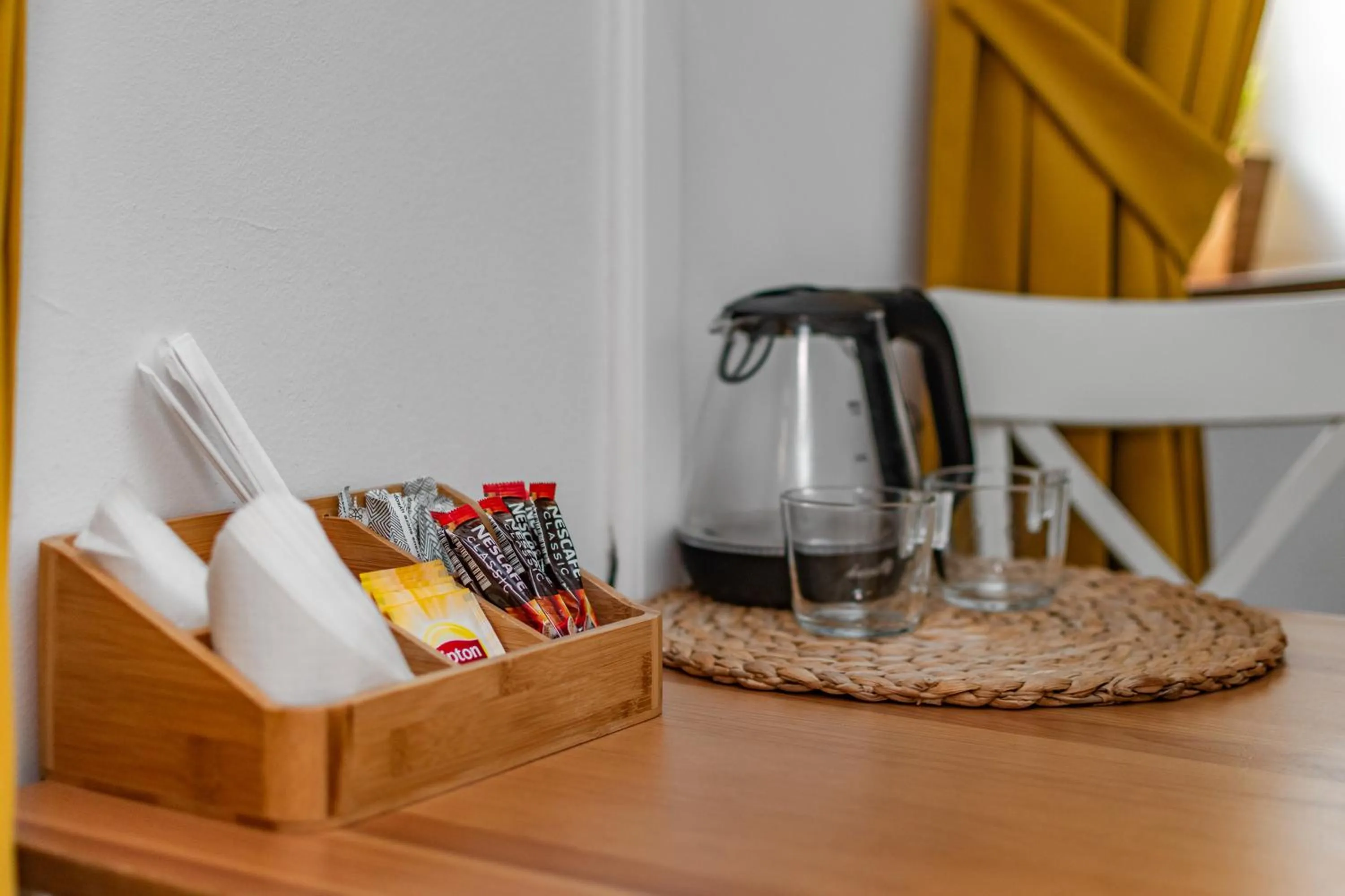 Coffee/tea facilities in Hostel Coco