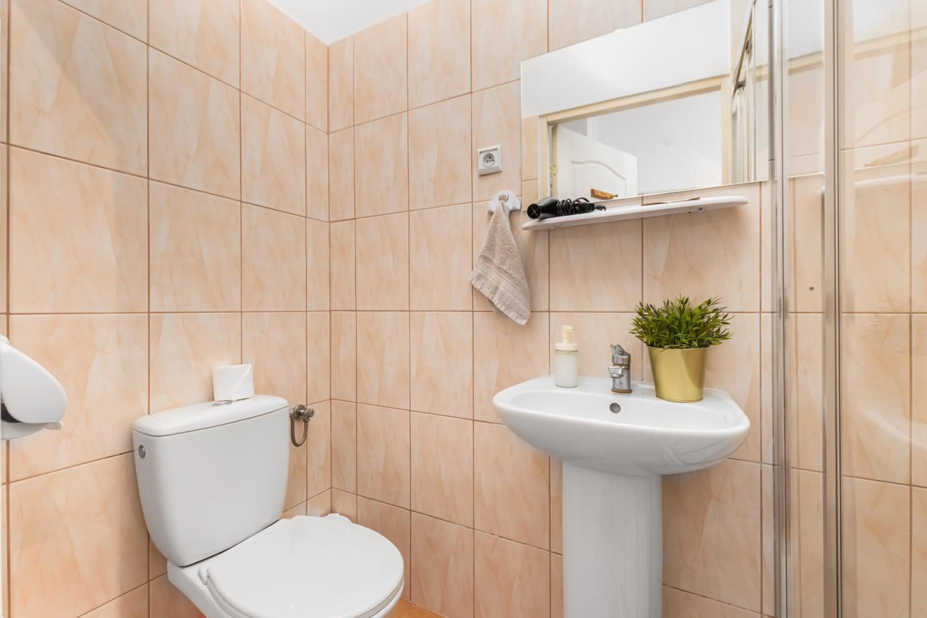 Shower in Hostel Coco