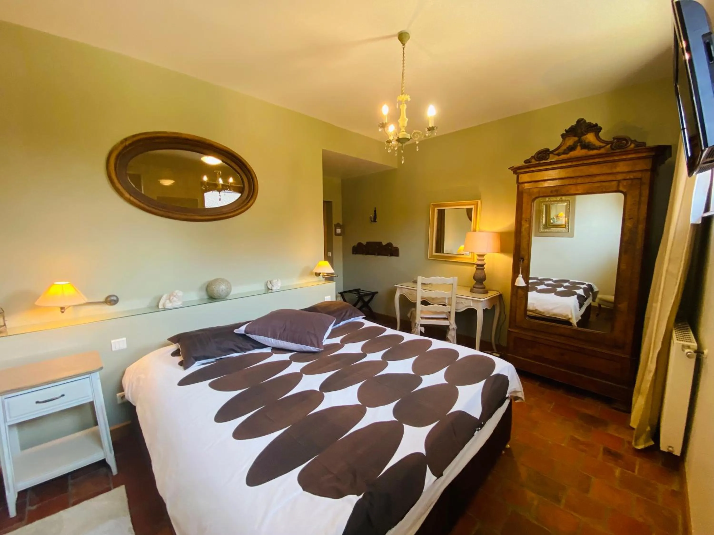 Bed in Ferme de Montecouvez