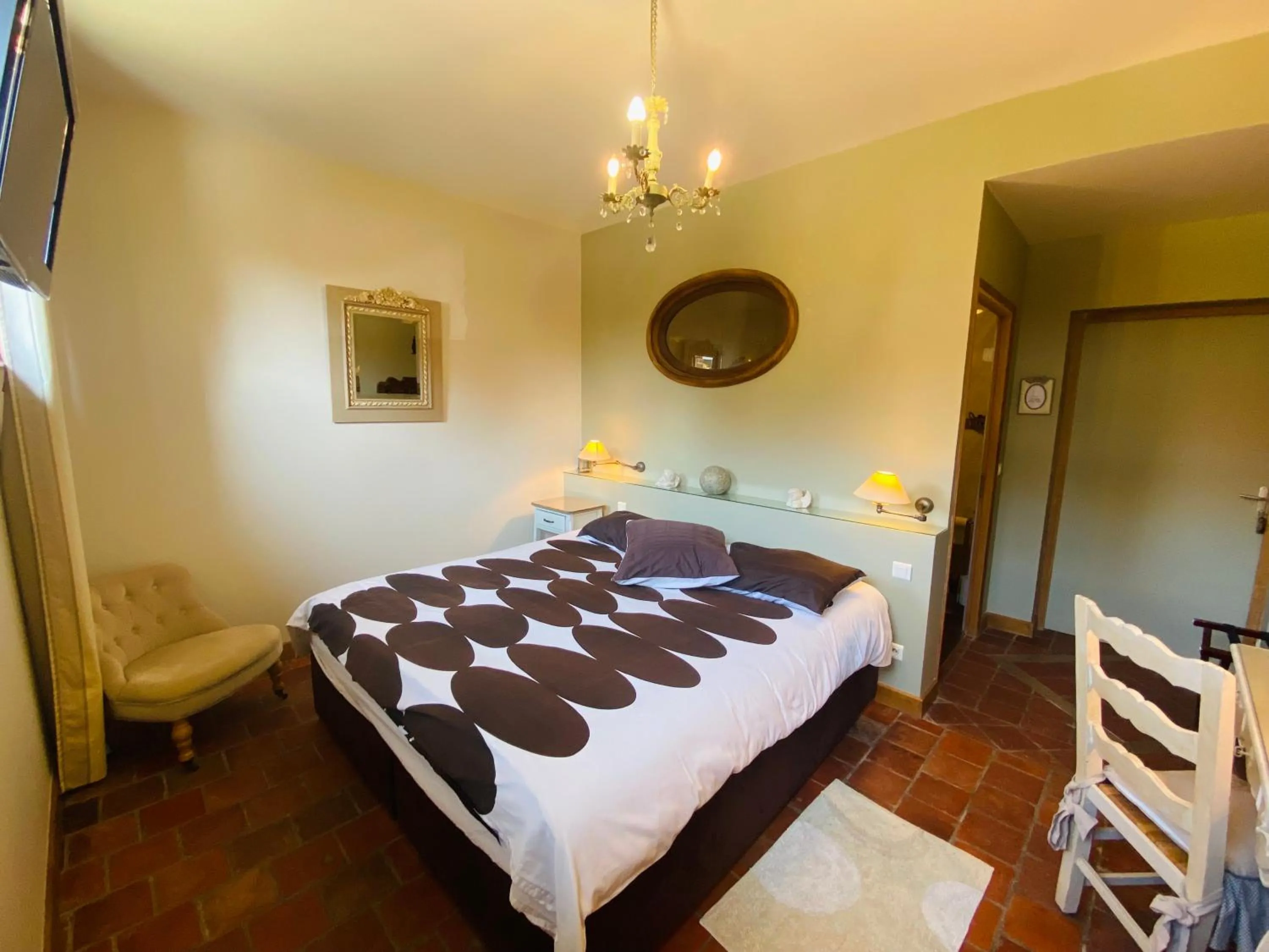 Bed in Ferme de Montecouvez