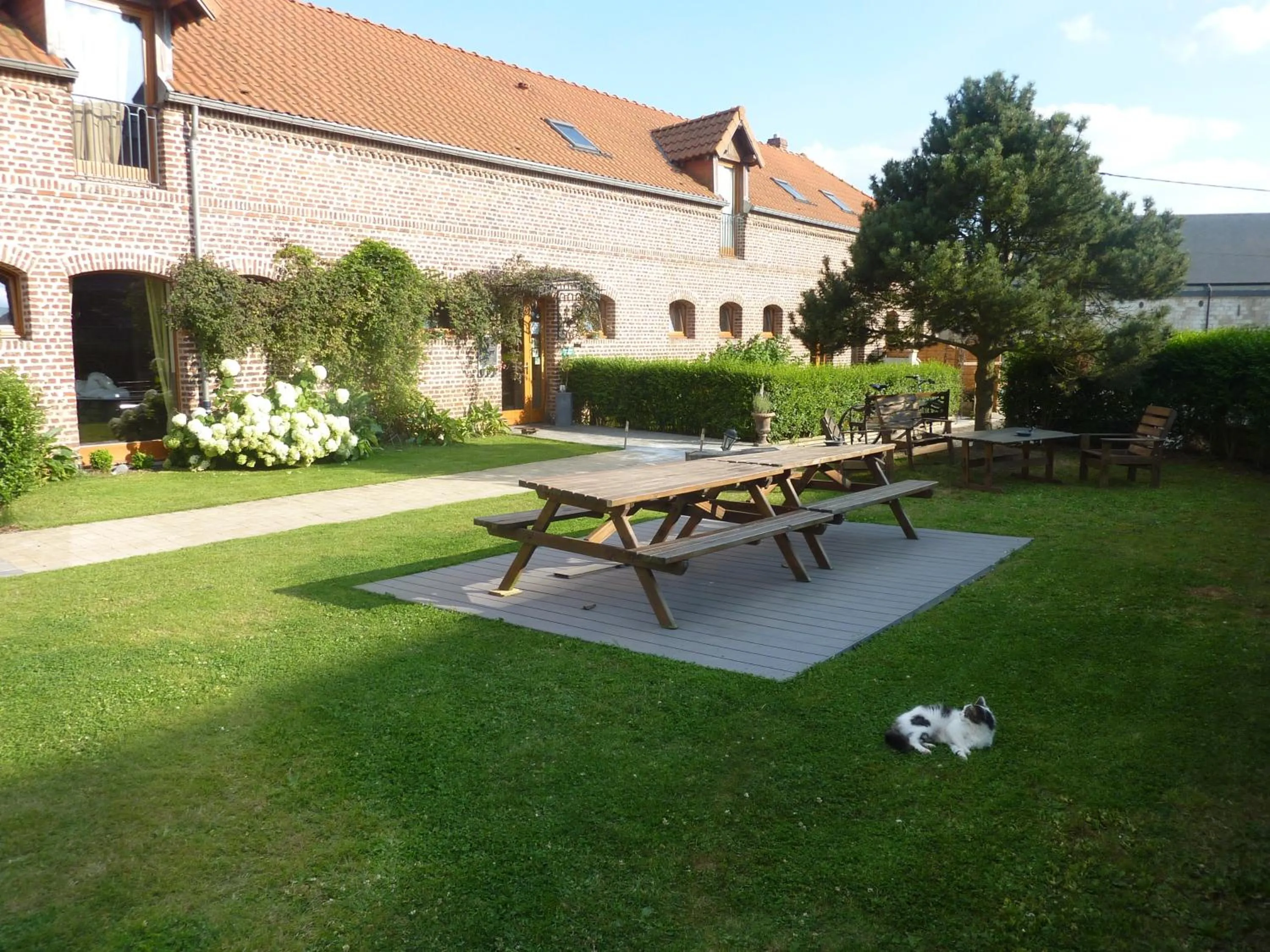 Garden in Ferme de Montecouvez
