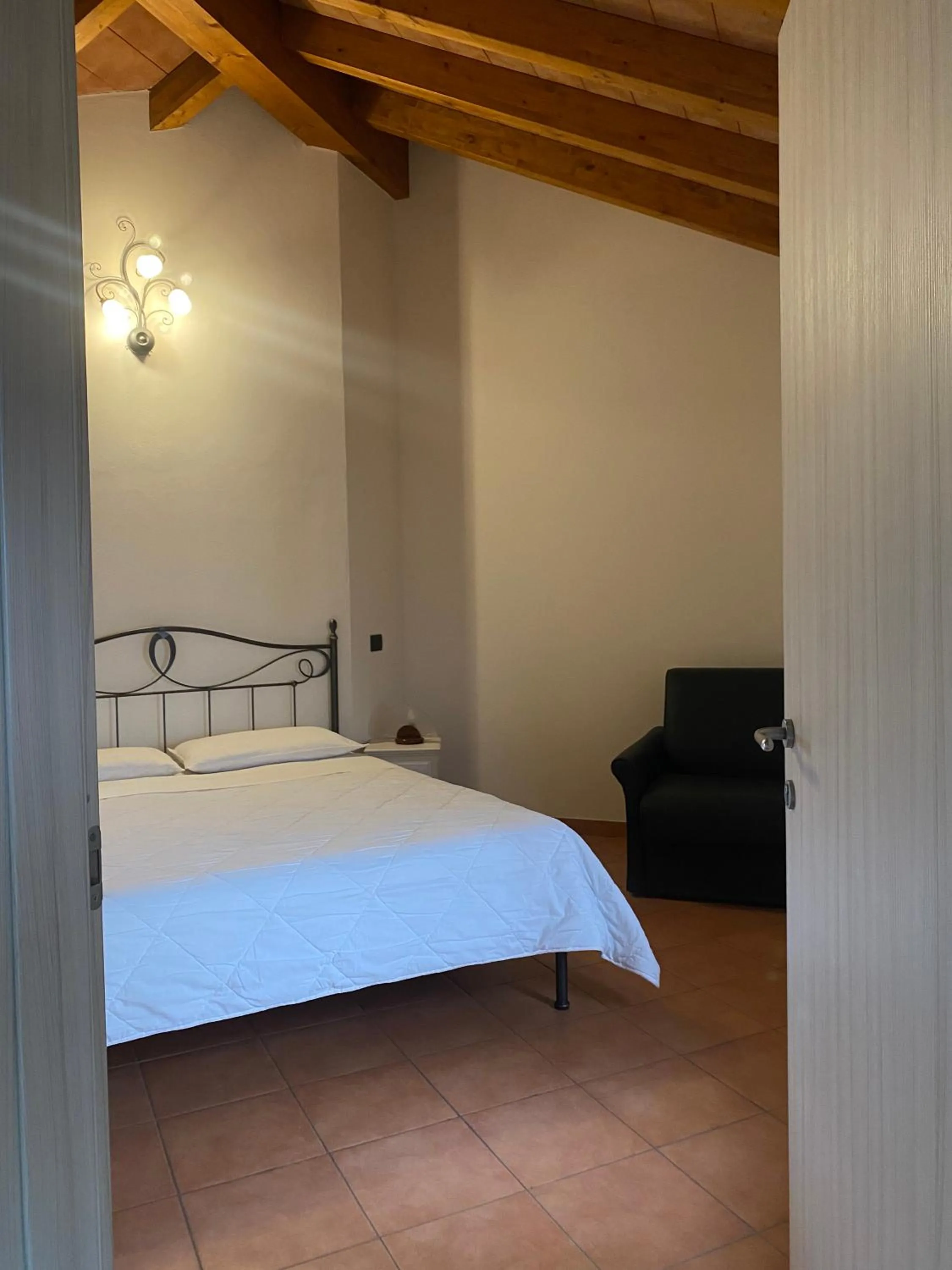 Bed in B&B Molinetto