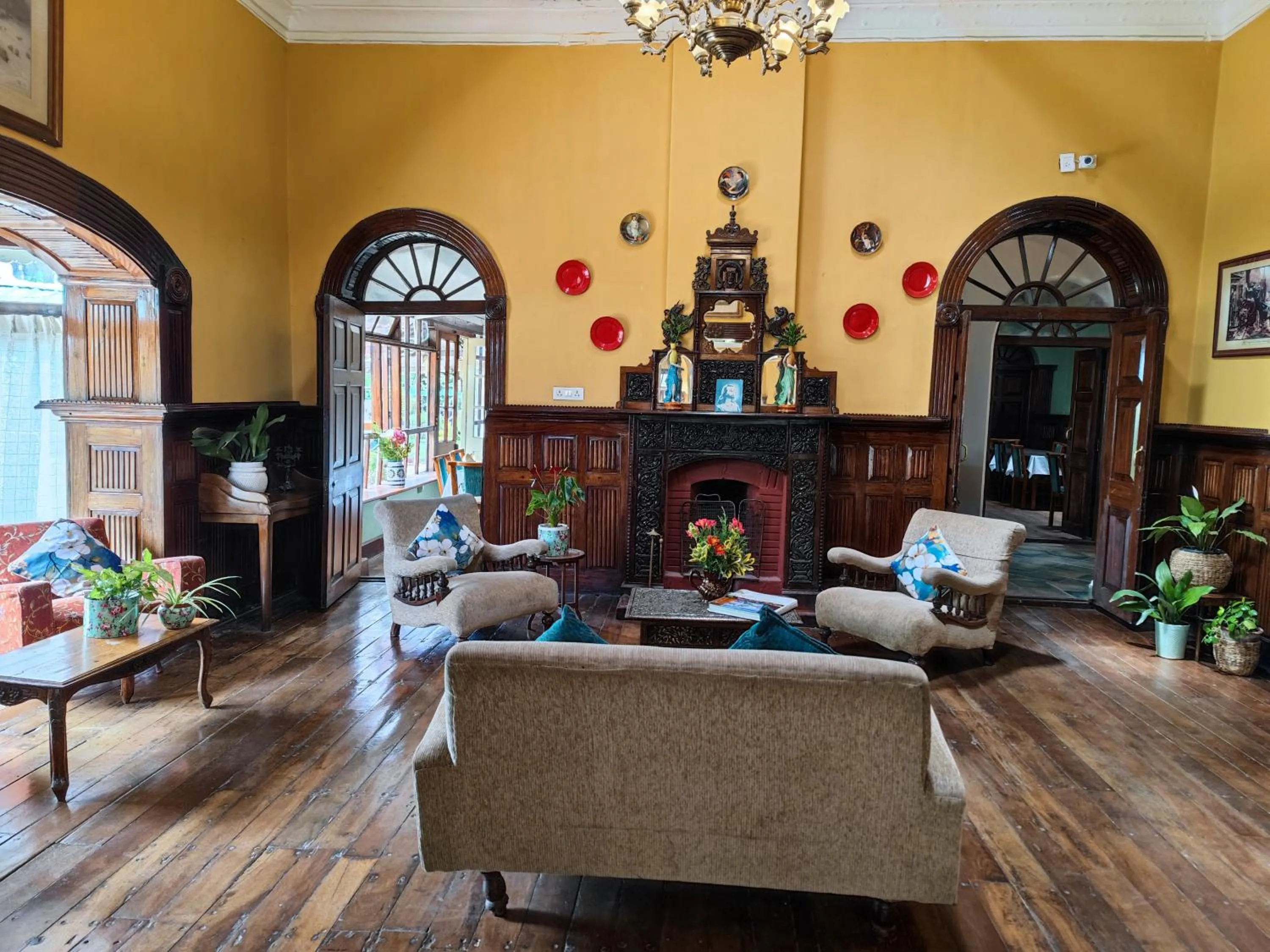 Lobby or reception in King's Cliff