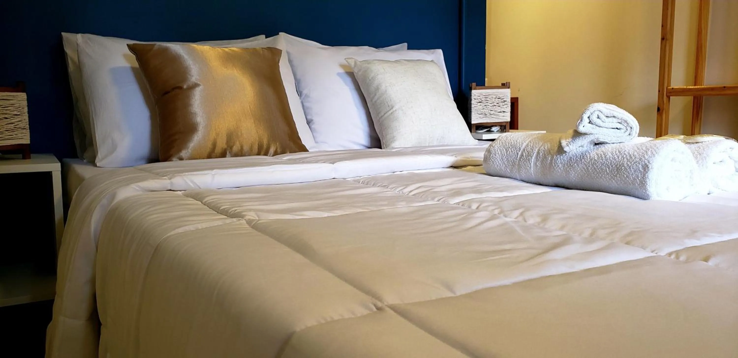 Bed in Pousada Doce Mar